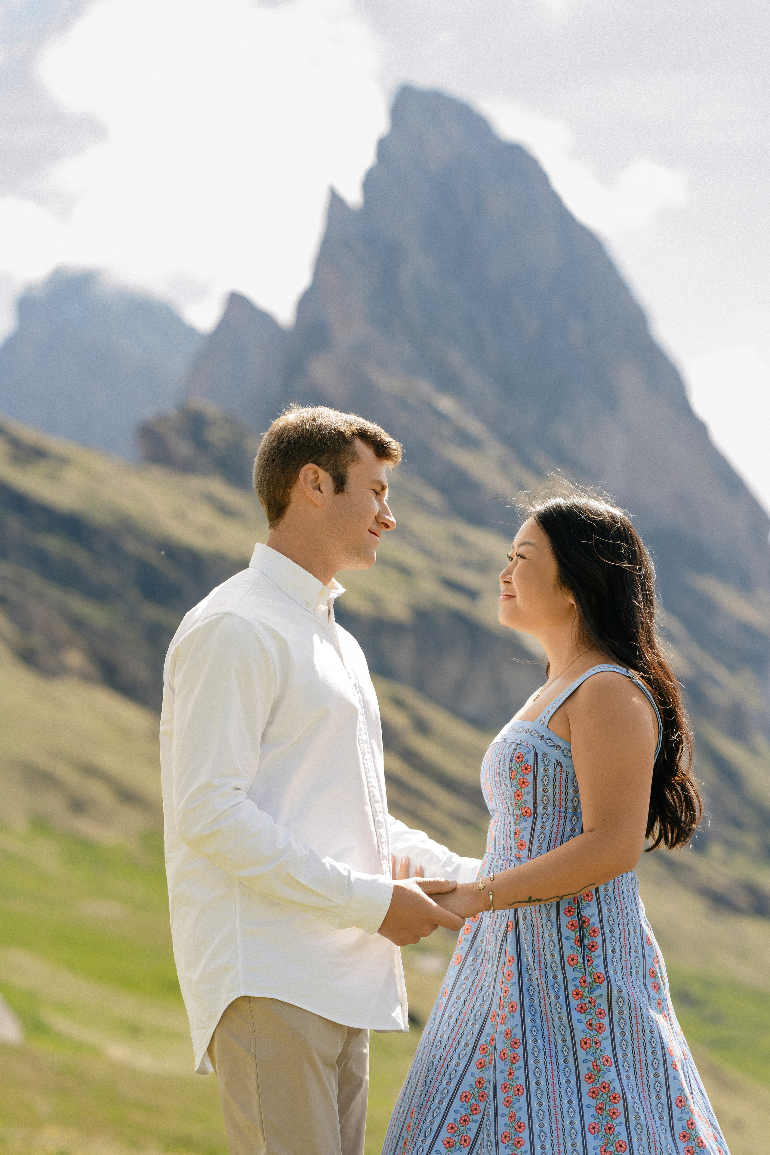 M & J (Seceda, Dolomites, Italy). Marriage Proposal Photographer in Verona, Lake Garda and Dolomites| Diana Fedrigo