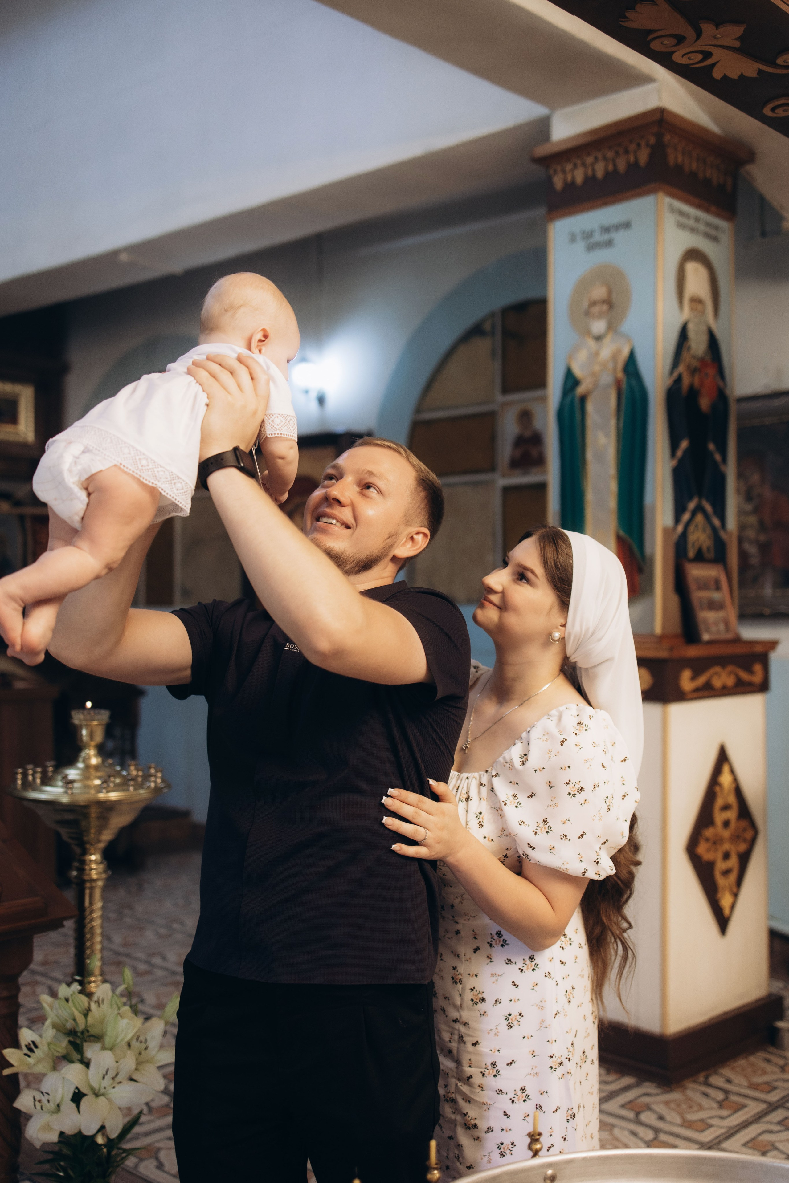 Blessed Moments. Christening. Фотограф родов, семей и новорожденных малышей в Дубае