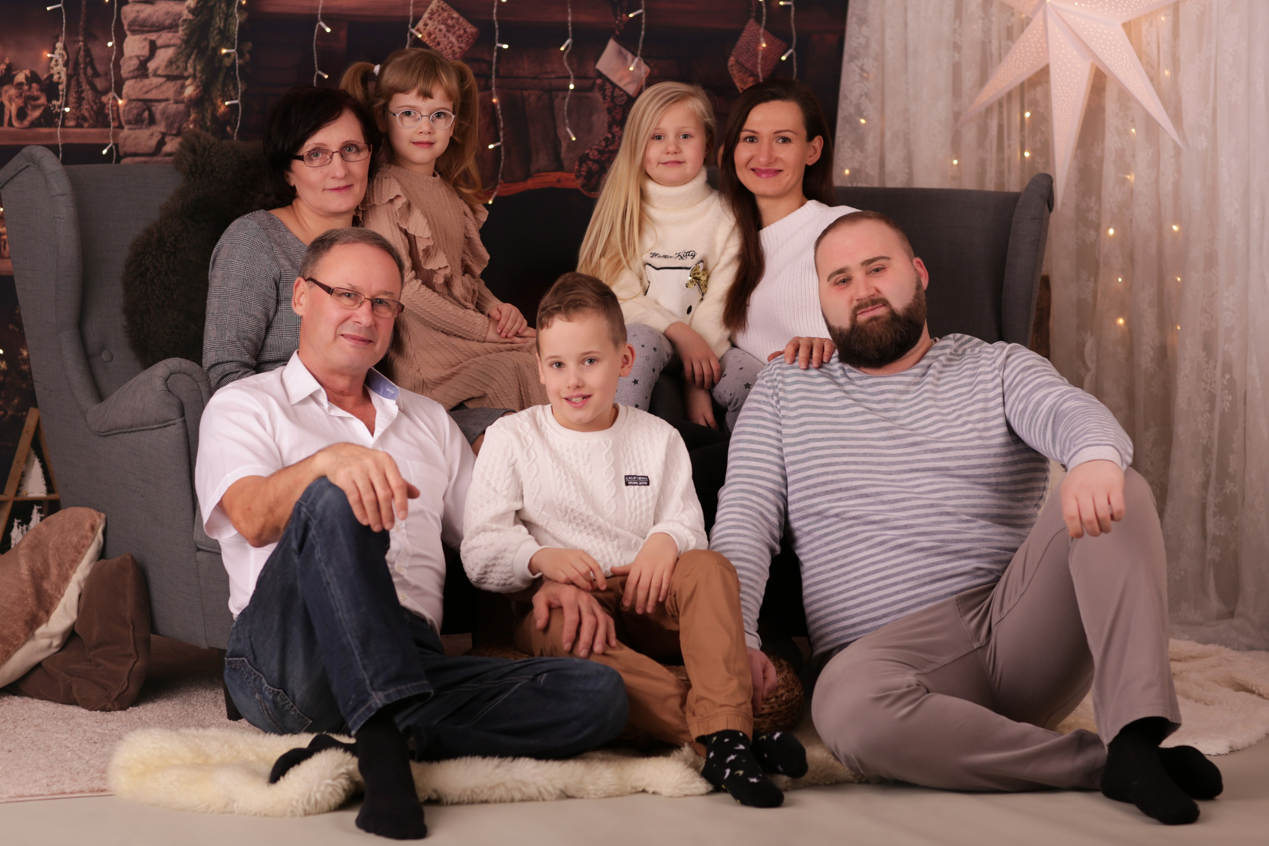 Weihnachtsshooting. Neugeborenen, Familien, Geschwister Fotografin aus Delmenhorst