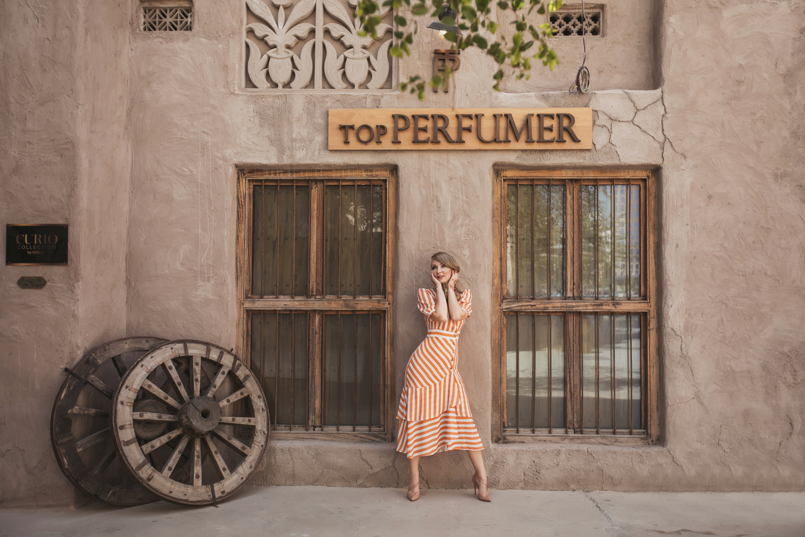 Olga. Old Dubai. Портретний та весільний фотограф Надія Онода