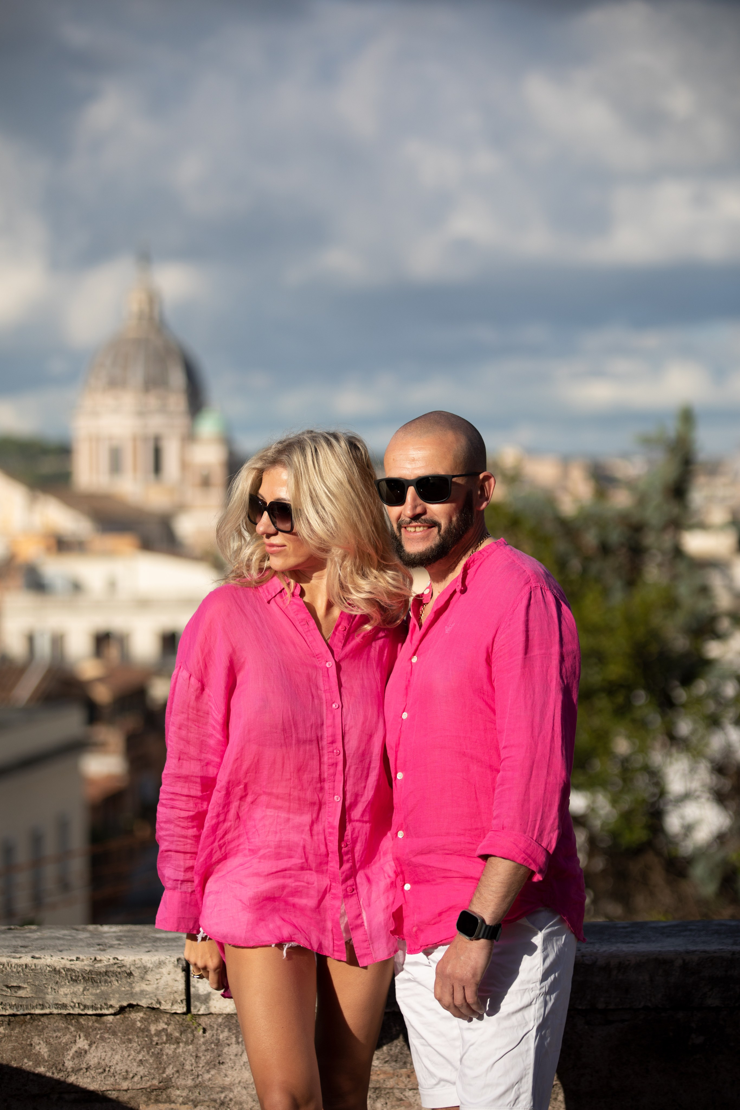 Aija & Sergej. Vacation photoshoot in Rome. Photographer in Rome