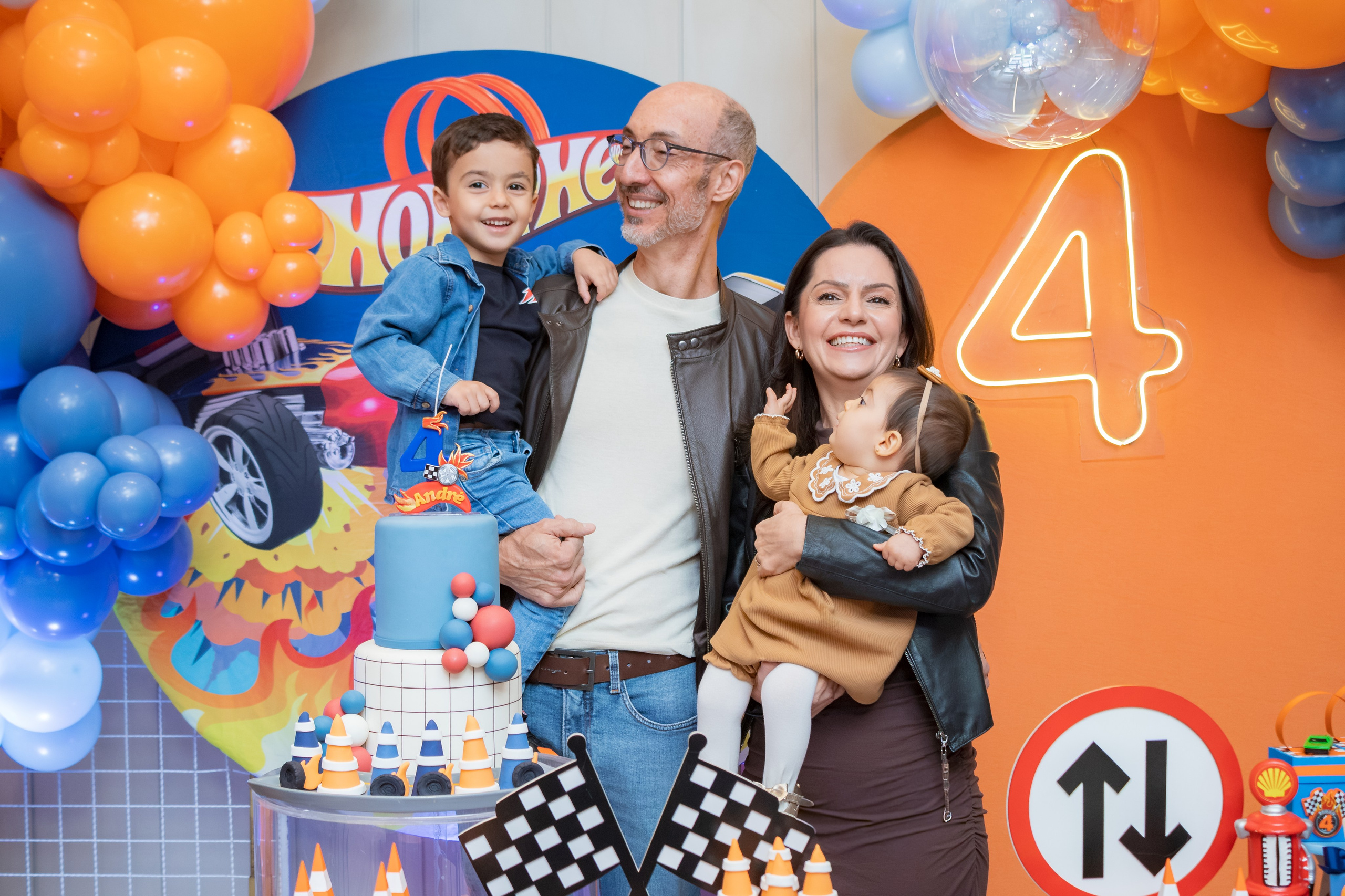 André — Aniversário 4 anos. Principal