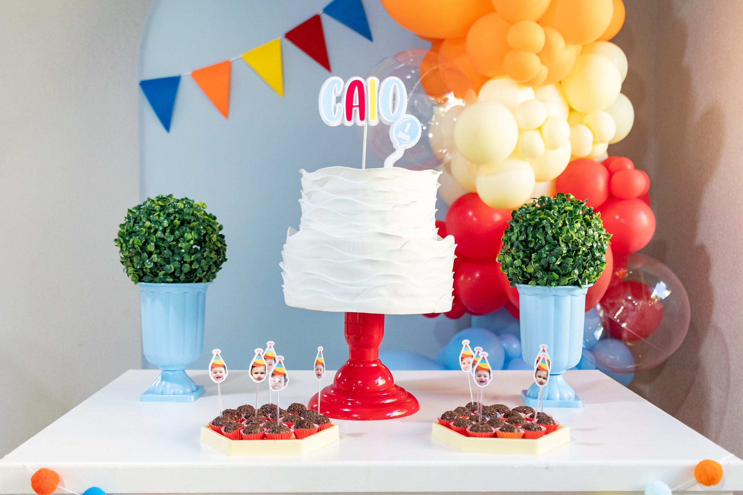 Aniversário Caio — 1 ano. Principal