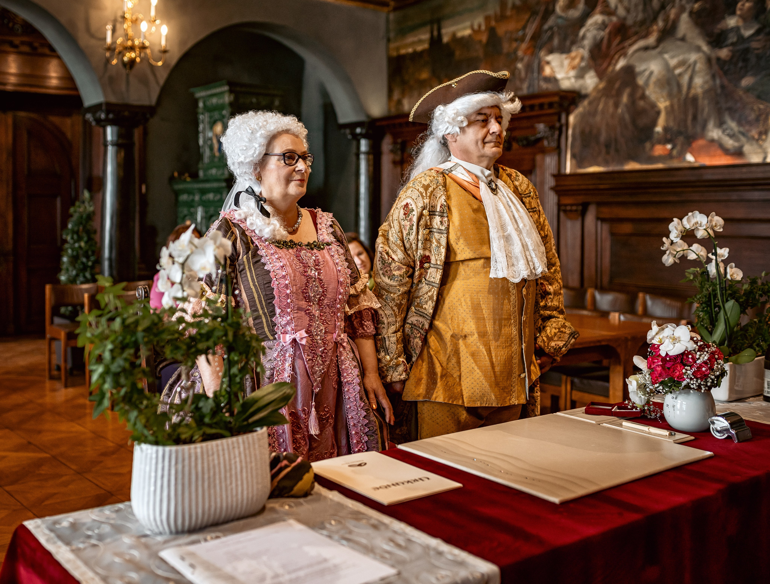 Hochzeit im Standesamt Passau, Freie Trauung in Passau, Hochzeit im kleinen Rathaussaal Passau
