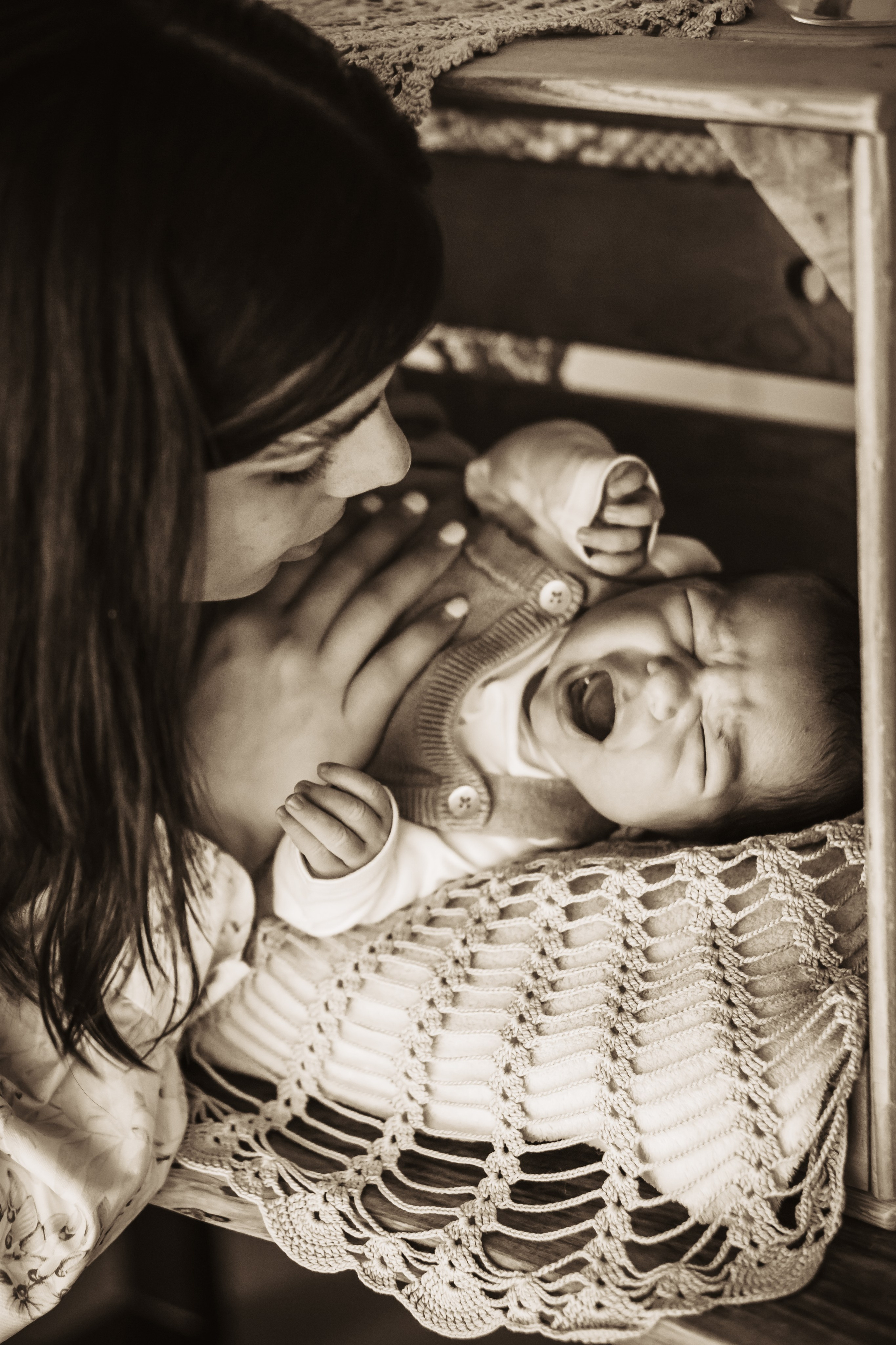 Monika, Pool newborn shooting. Family photographer Aargau Zurich
