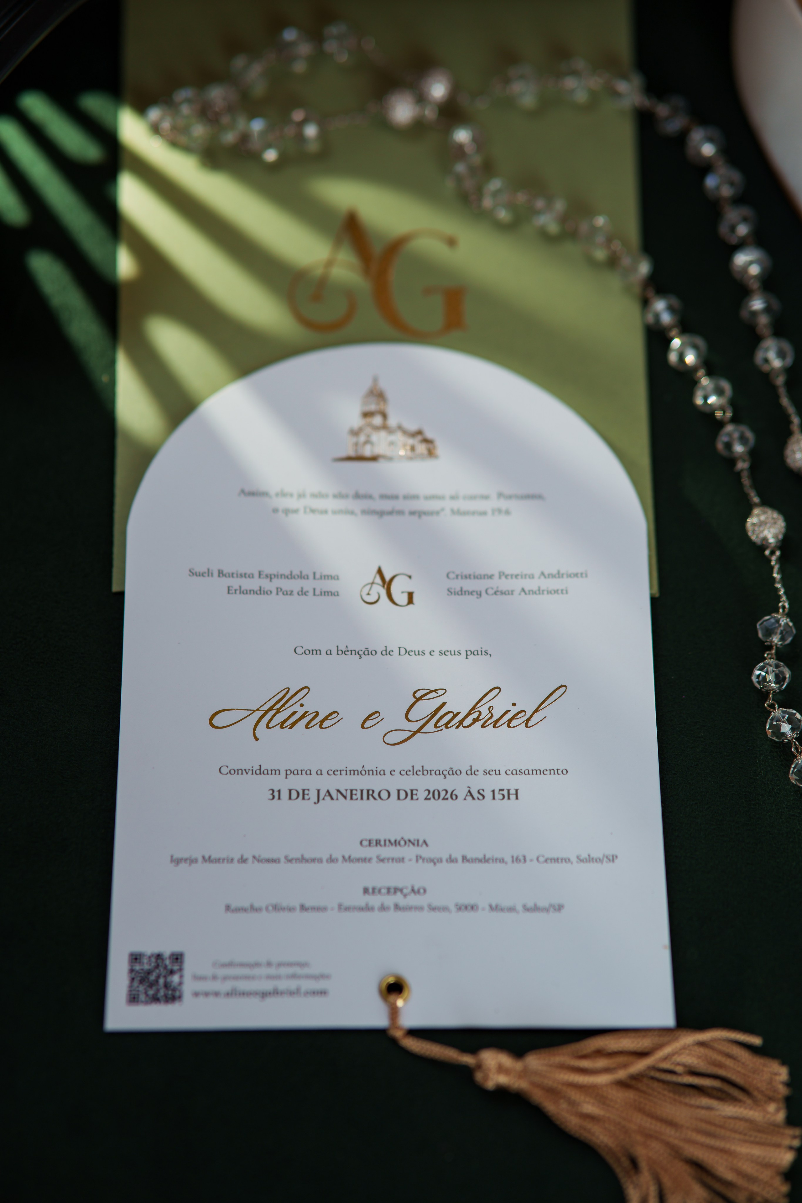 História de Aline & Gabriel. O Casal Dos Noivos