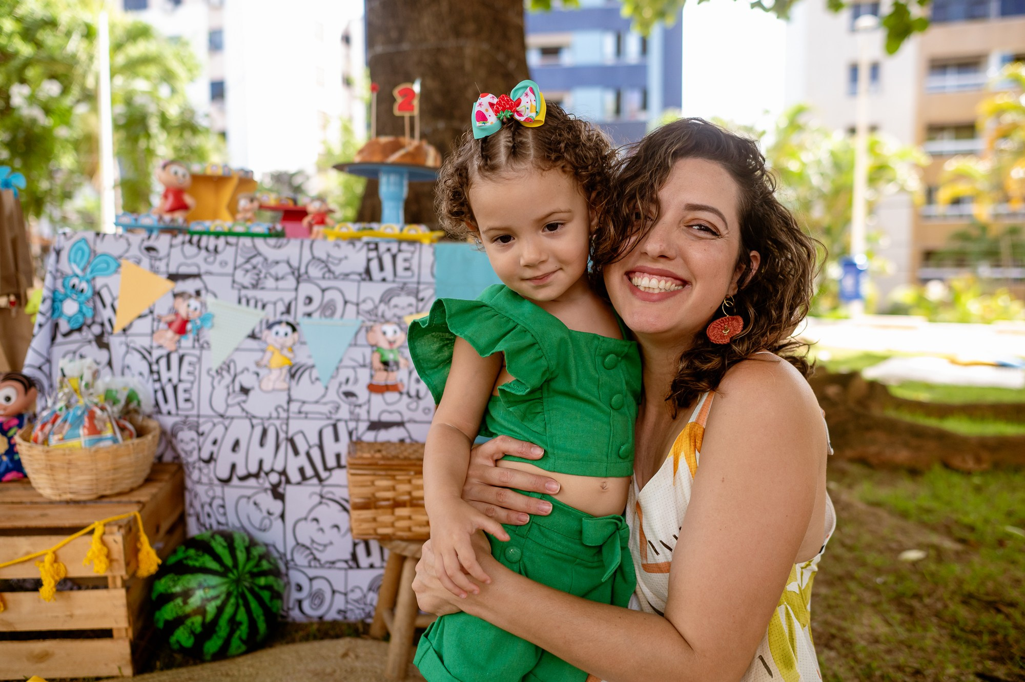 Luna 2 Anos. Água Carmim Fotografia