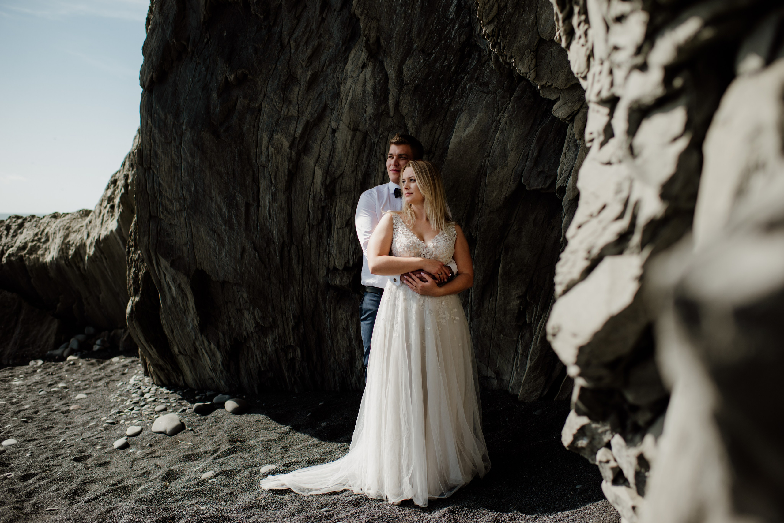 Tomasz and Ania. Michalina Dzianach Wedding Photographer Iceland