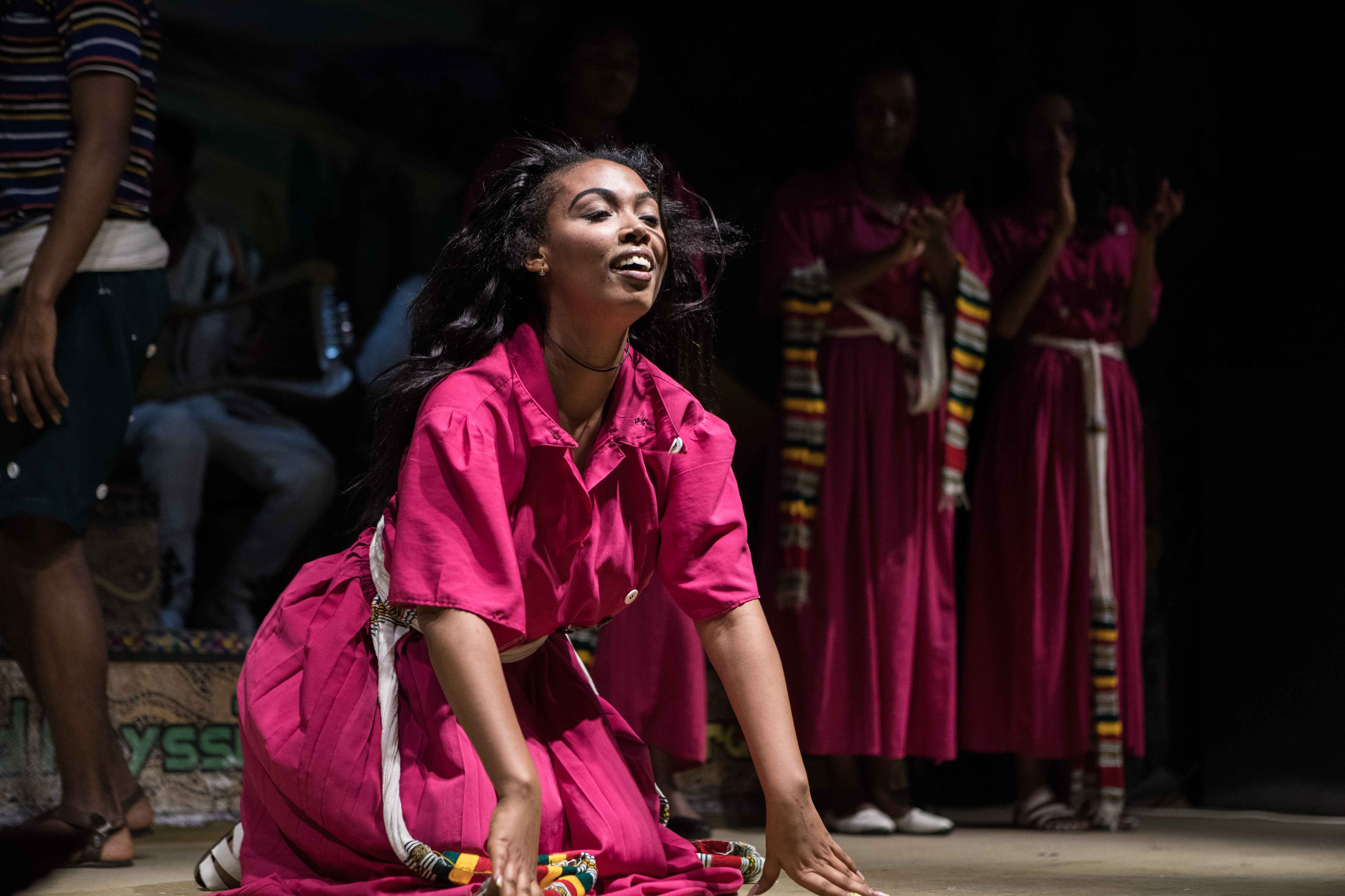 Traditional Ethiopian dance. Documentary, lifestile photographer in Morocco Marina Chaikovskaia