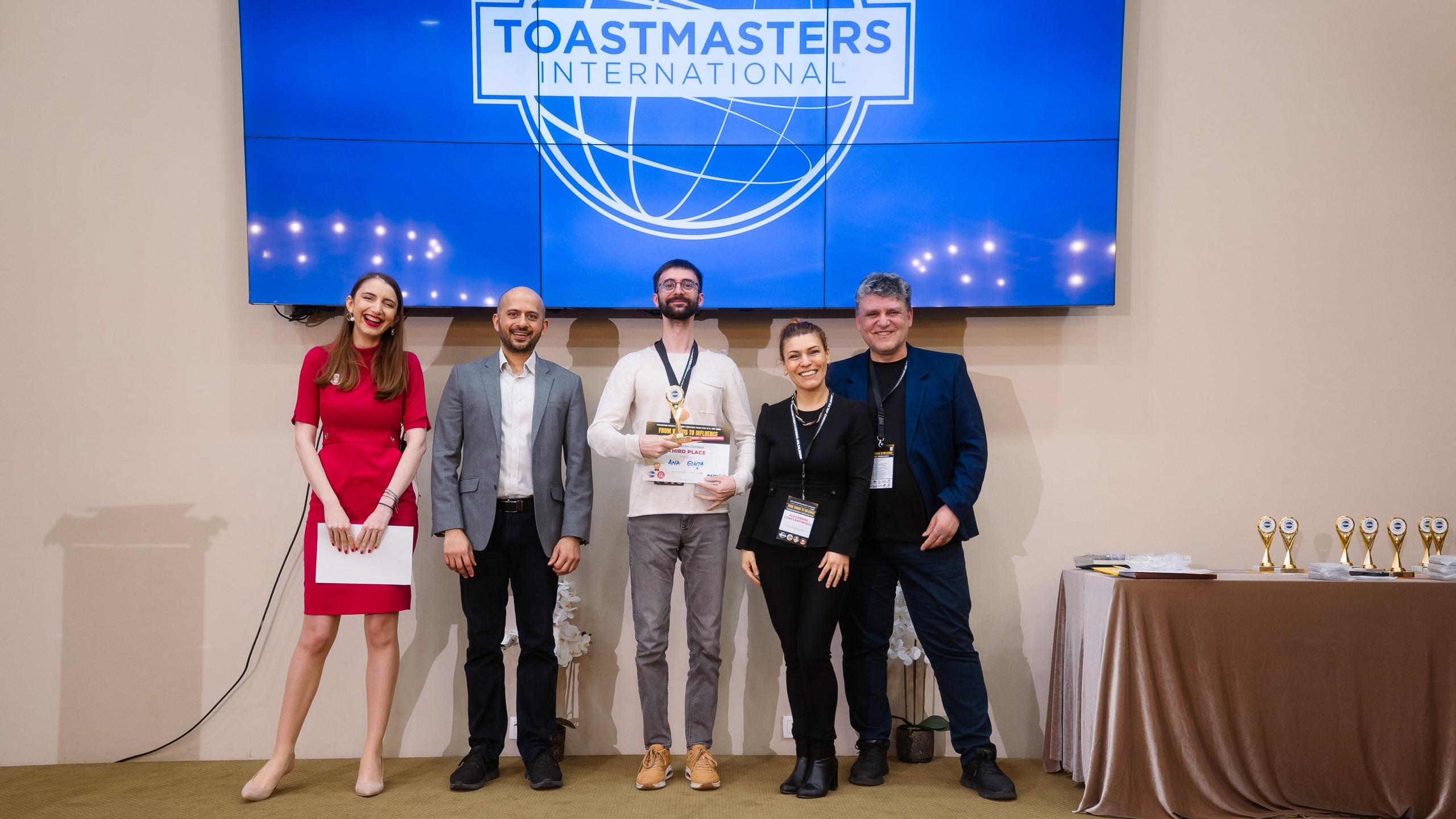 Toastmasters Conference. Marius Ciocan