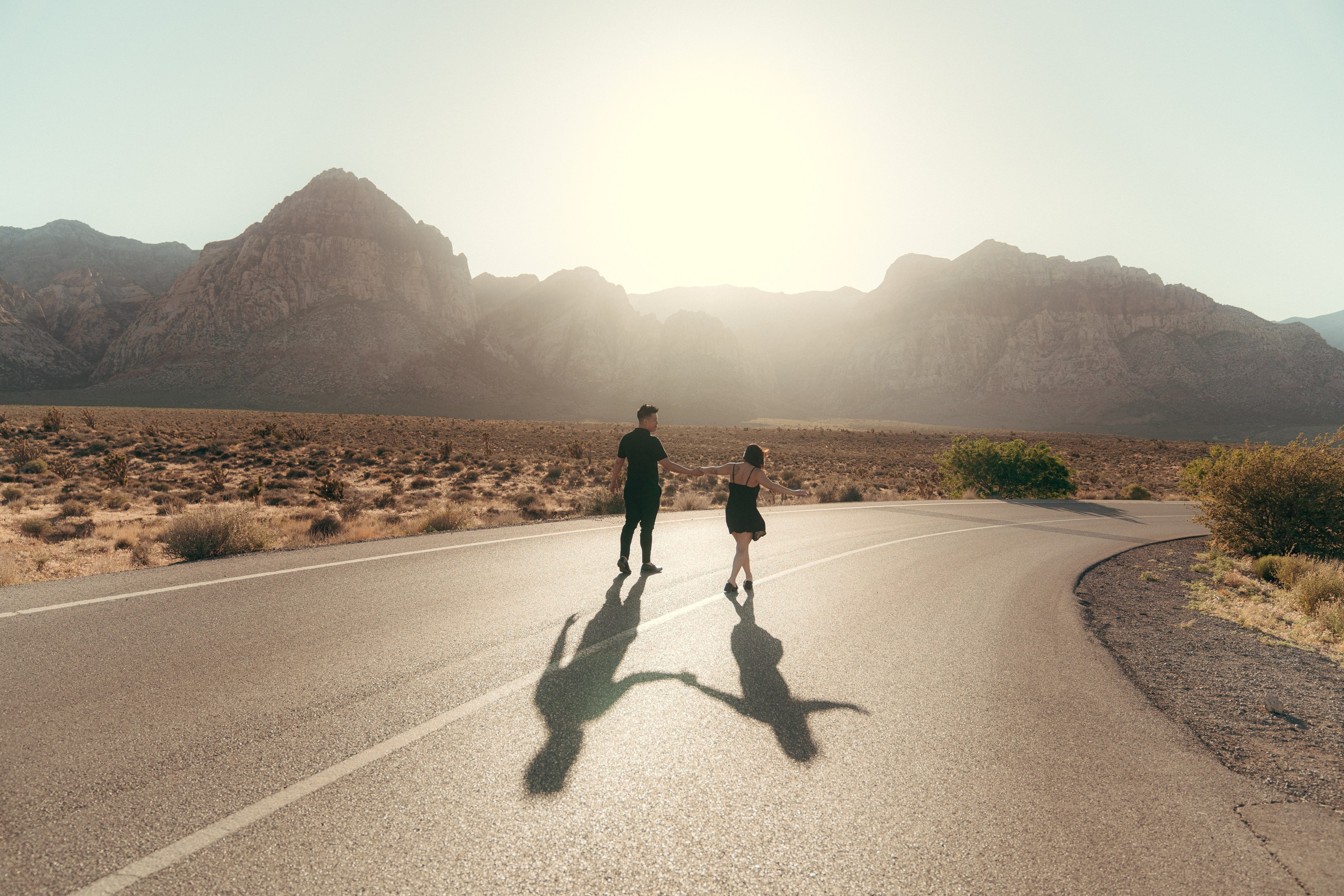 Brian&Christina. Marriage Proposal. Wedding & elopement photographer Viktoriya Kravtsov. Las Vegas