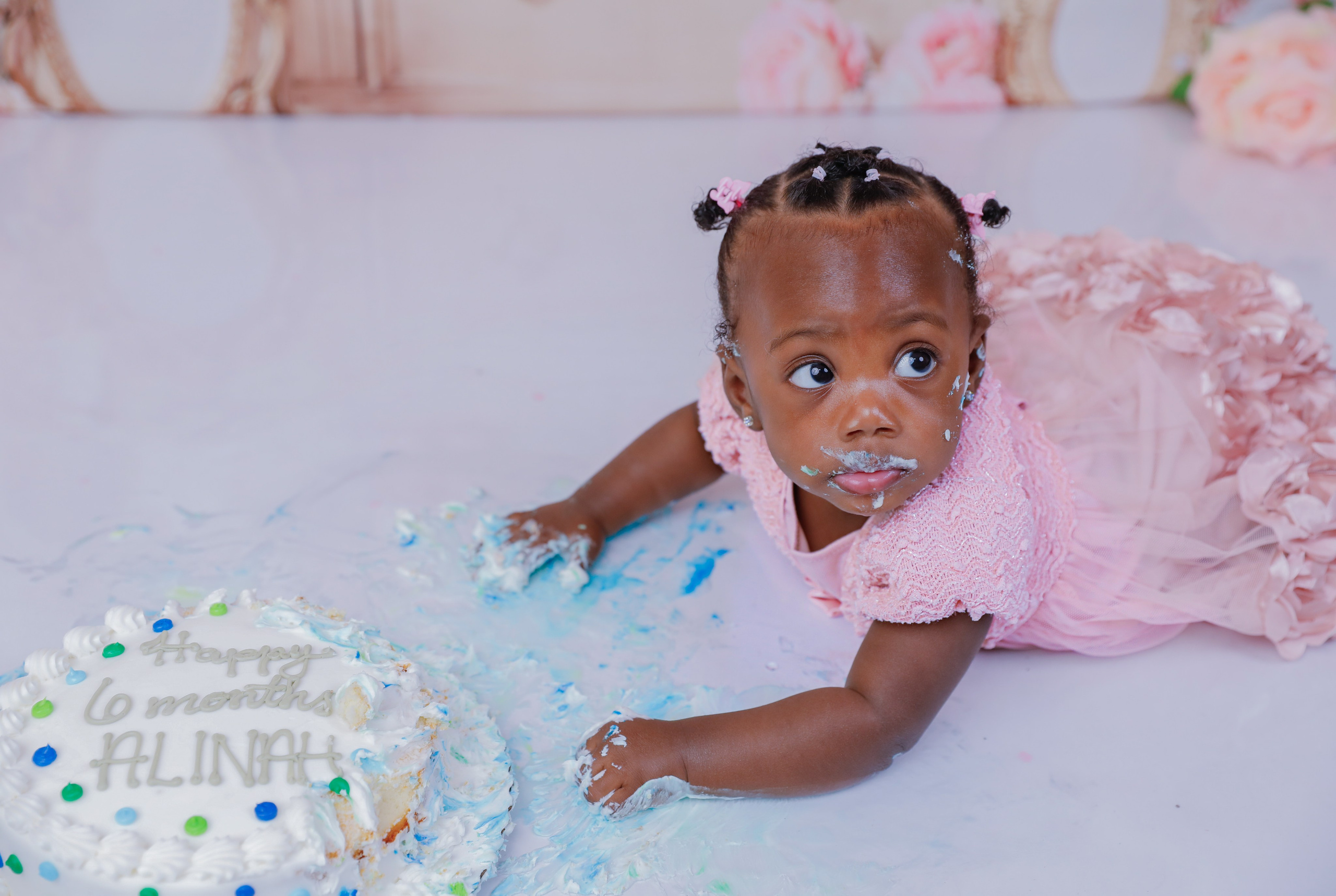 Baby Milestone & Cake Smash Photography | Little Elm, TX | AP Lens Photography
