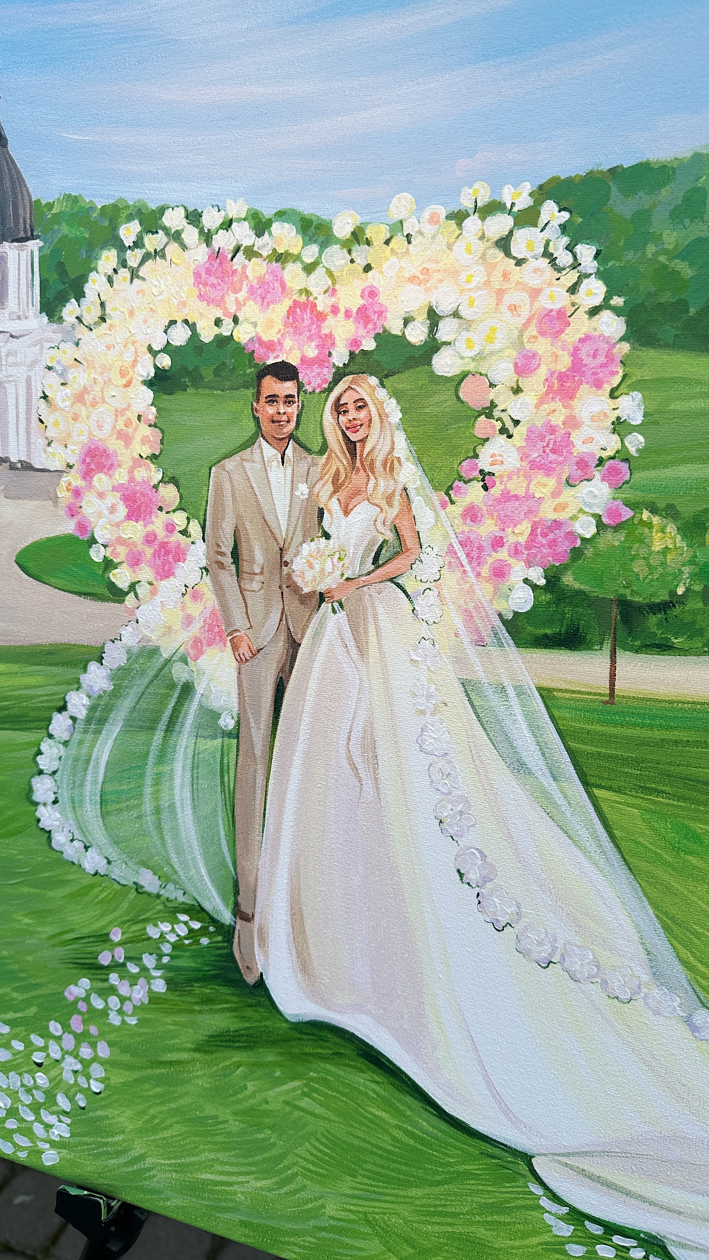 Ceremonial Painting. InnaIllustrator