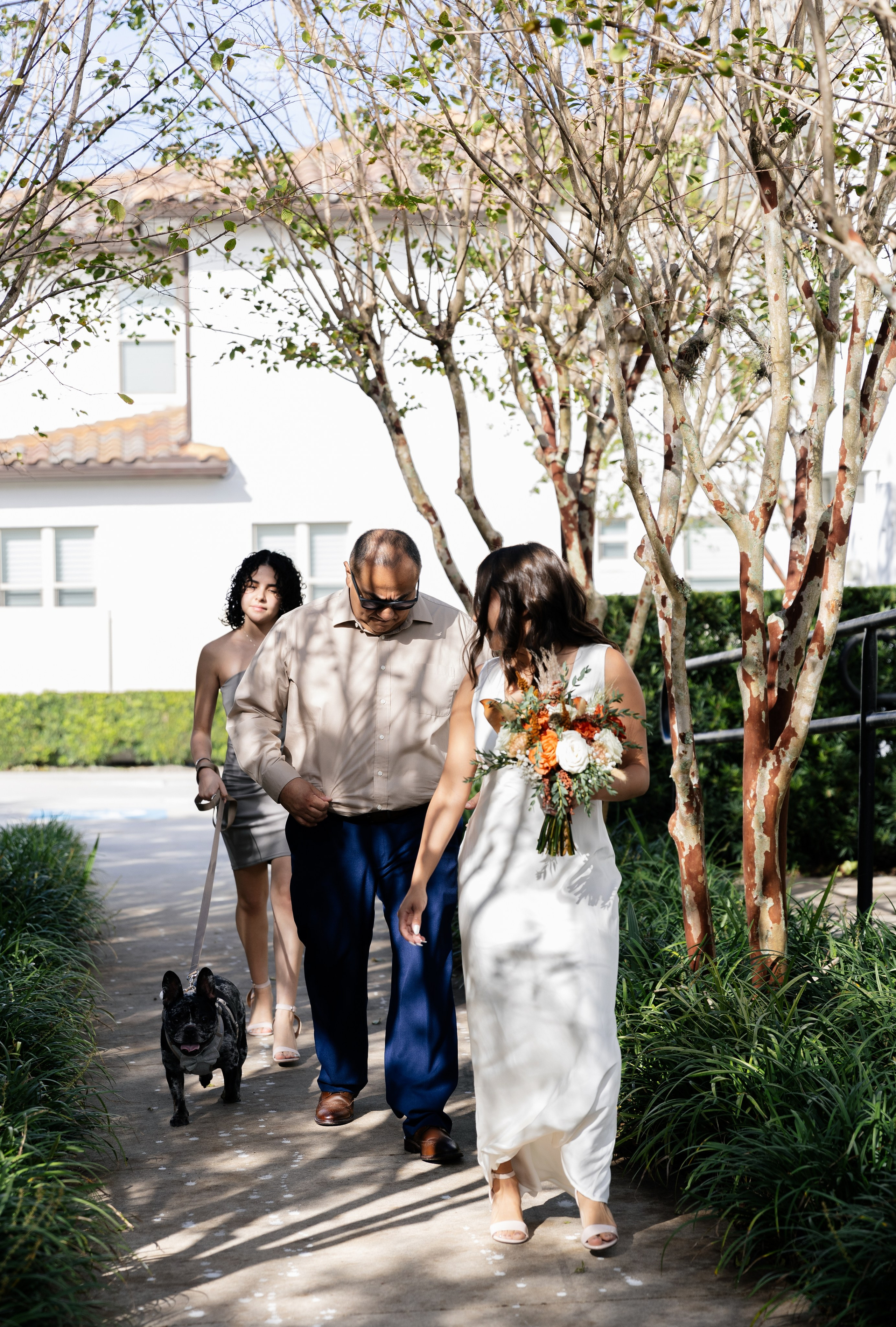 Micro wedding of Leslie and Garrick. Winter Park. Photographer Anastasia Nagibina
