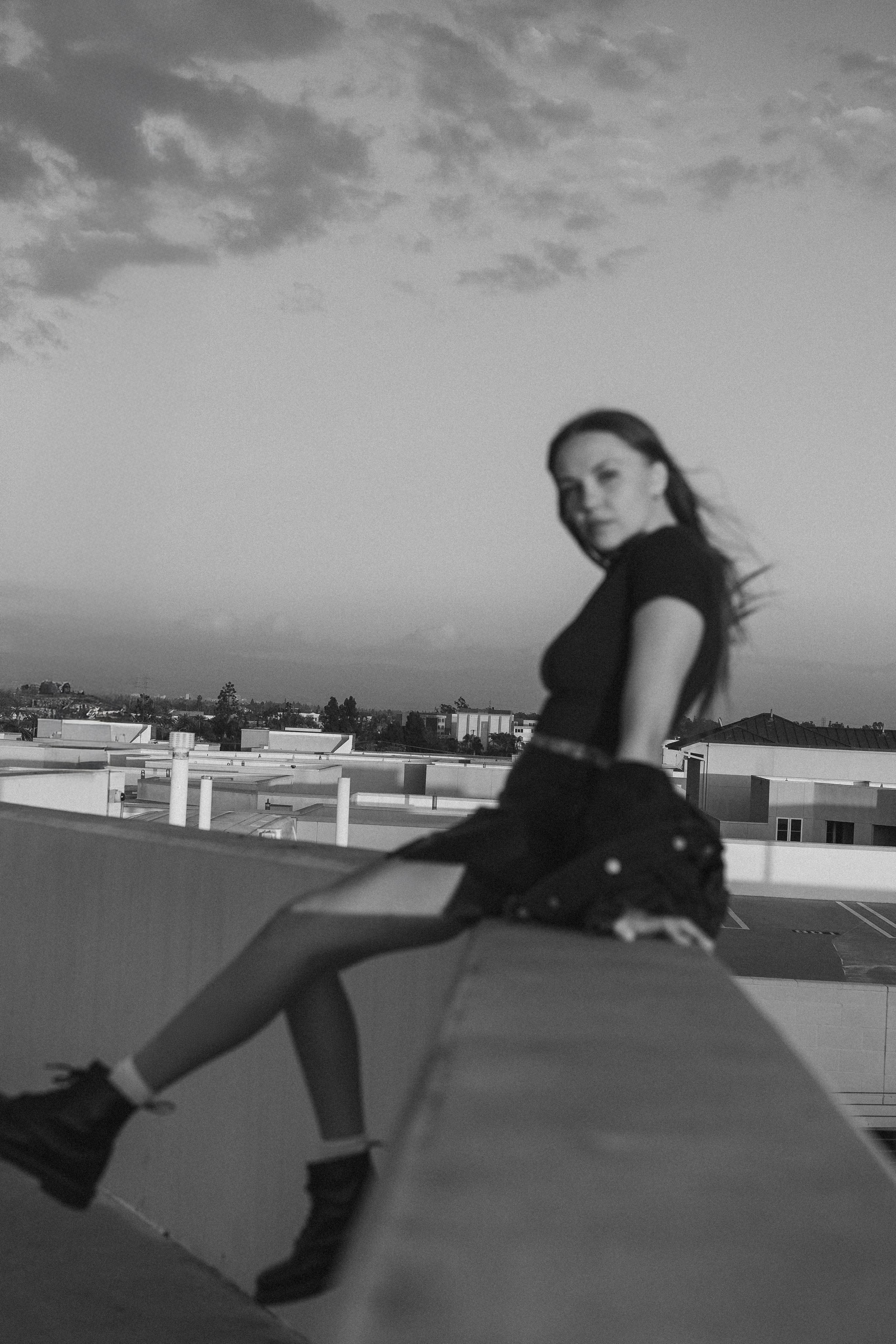 Roof Photoshoot. Portrait, family, maternity & wedding photography & videography in SoCal Kseni Vibe