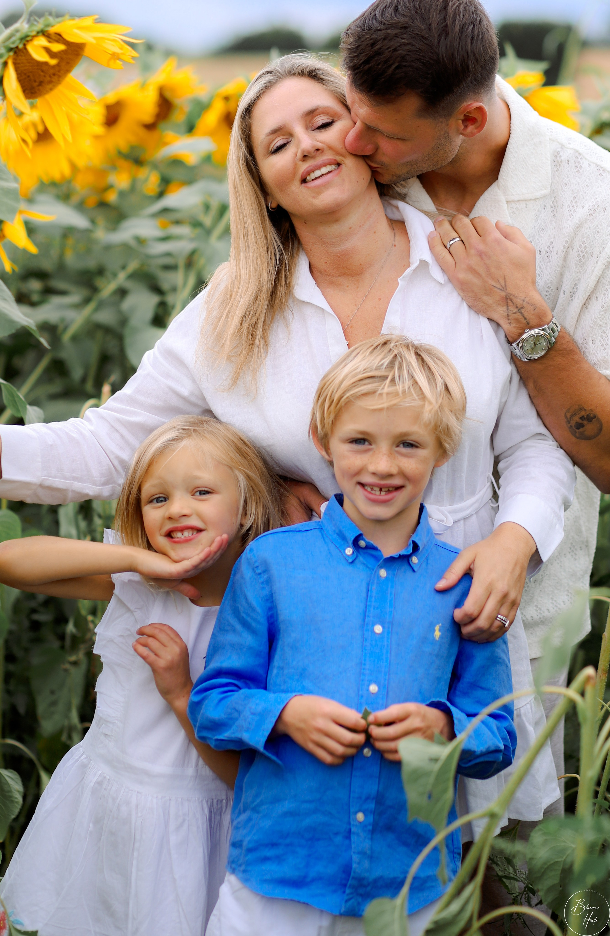 Sunflowers. Family & children’s photographer in Herts & West London Iryna Blair
