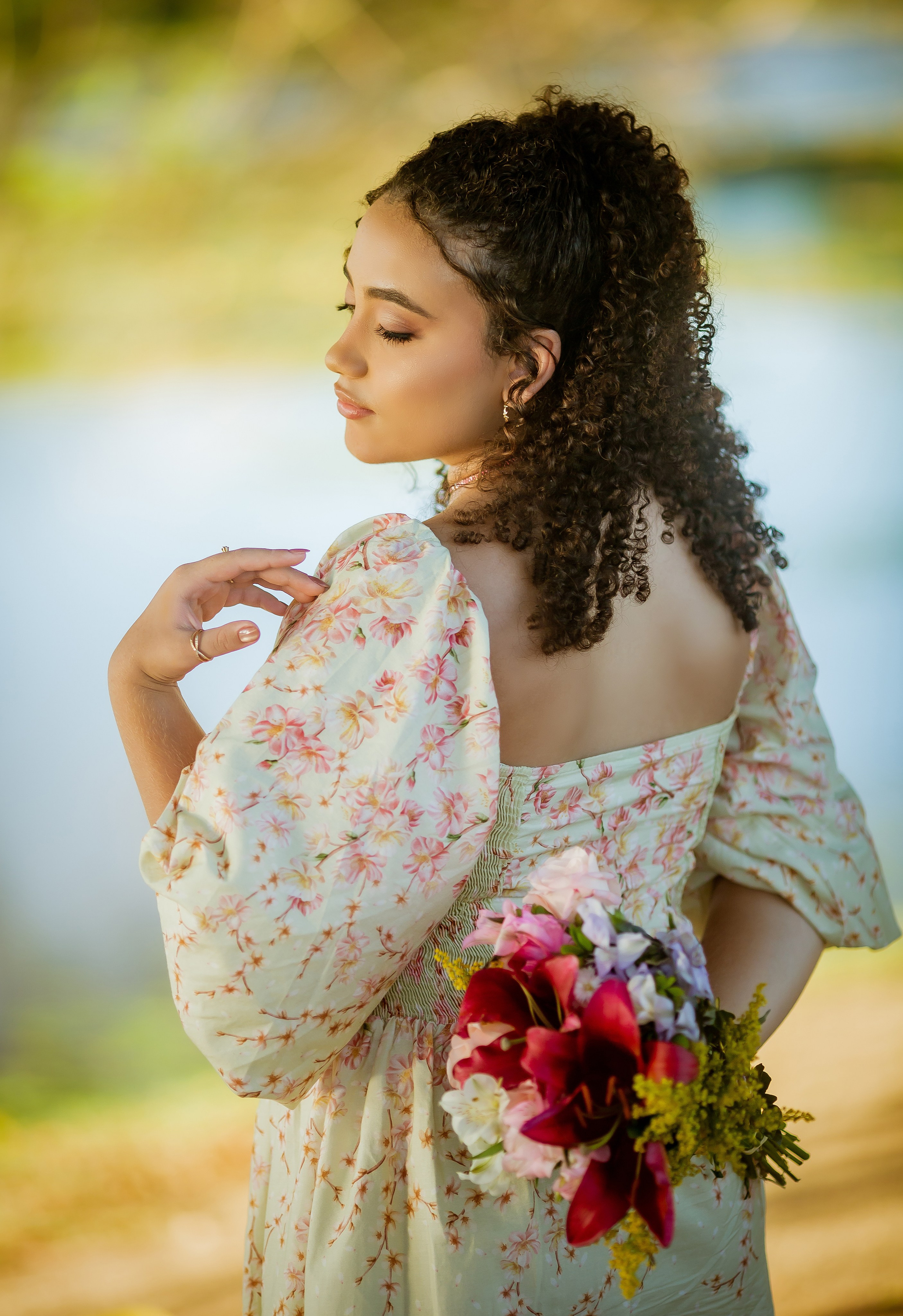 Ensaio XV Anos Mel (Tema Jardim). Flavio Nunes Fotografia (Fotografo especializado em Fotografia de 15 Anos e Ensaios)