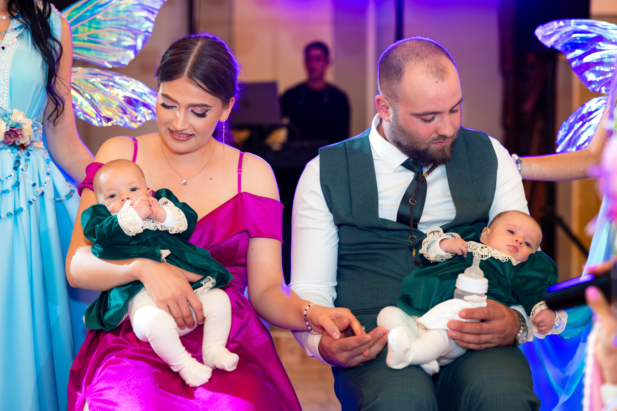 Botez Natalia si Carolina. Ionut Brehuescu — Fotograf