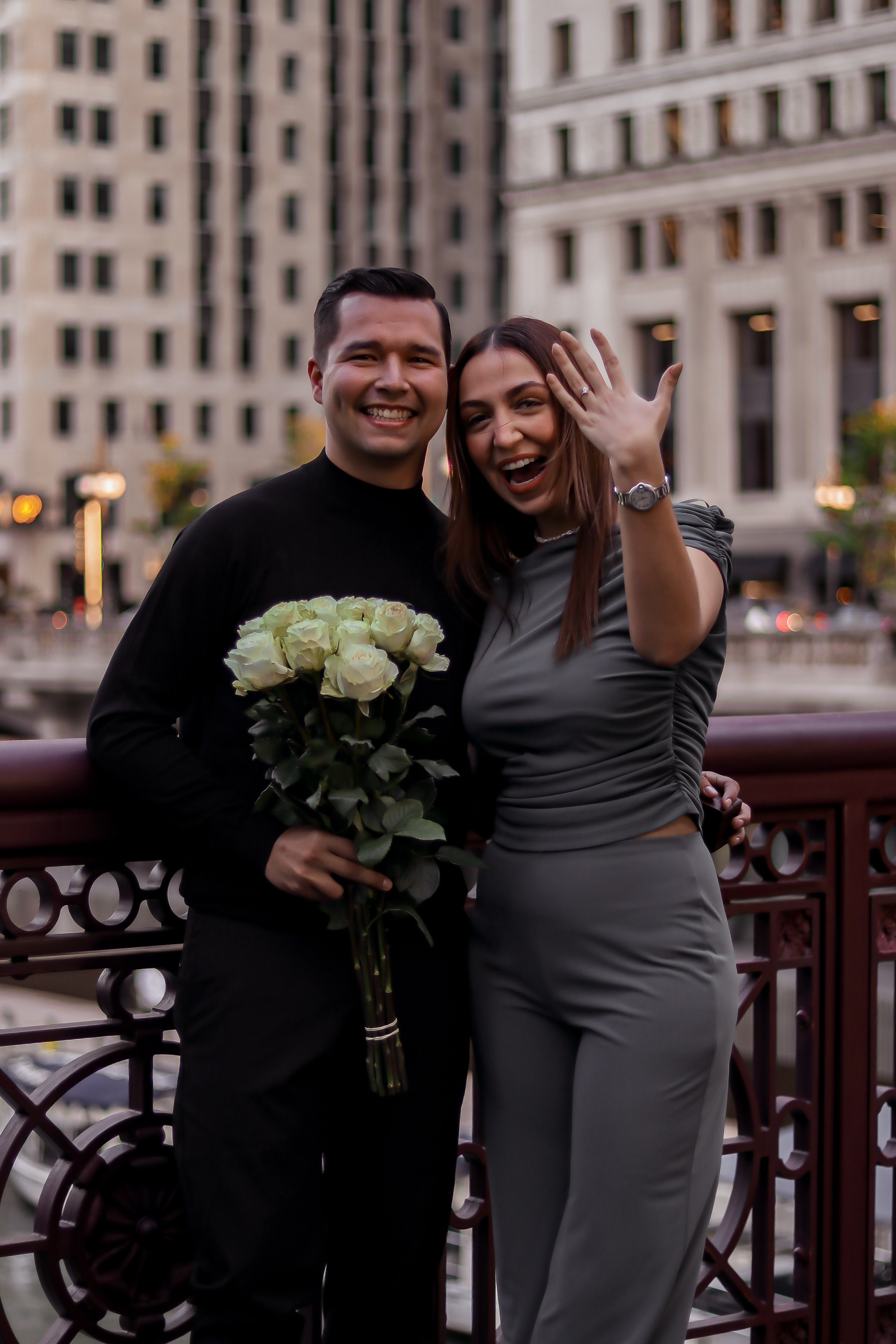 Proposal Photographer Chicago Inna Petrova