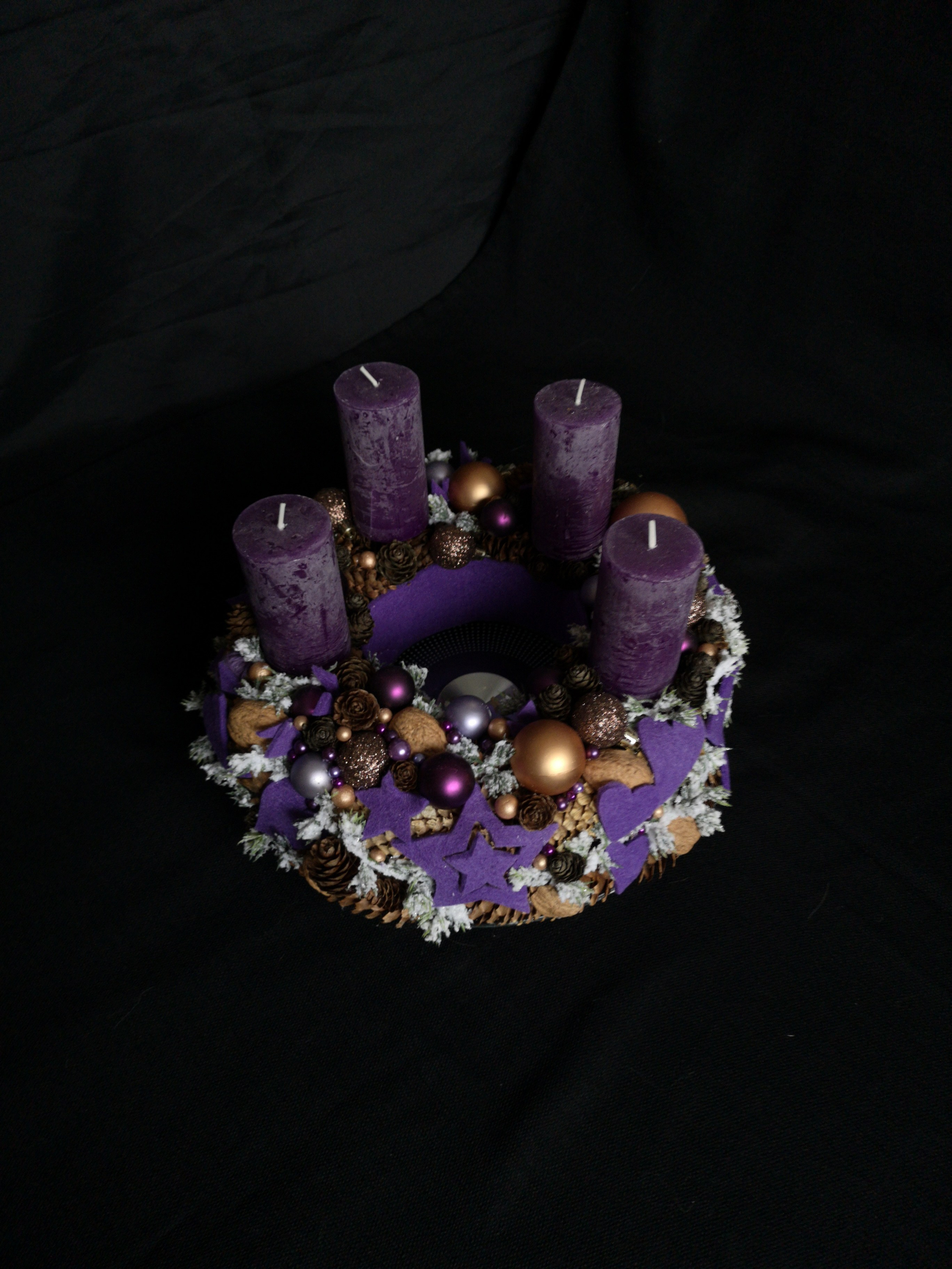 Adventes vainadziņi. Event design, decoration, floristry, gift, Irina Novika, Riga, Latvia