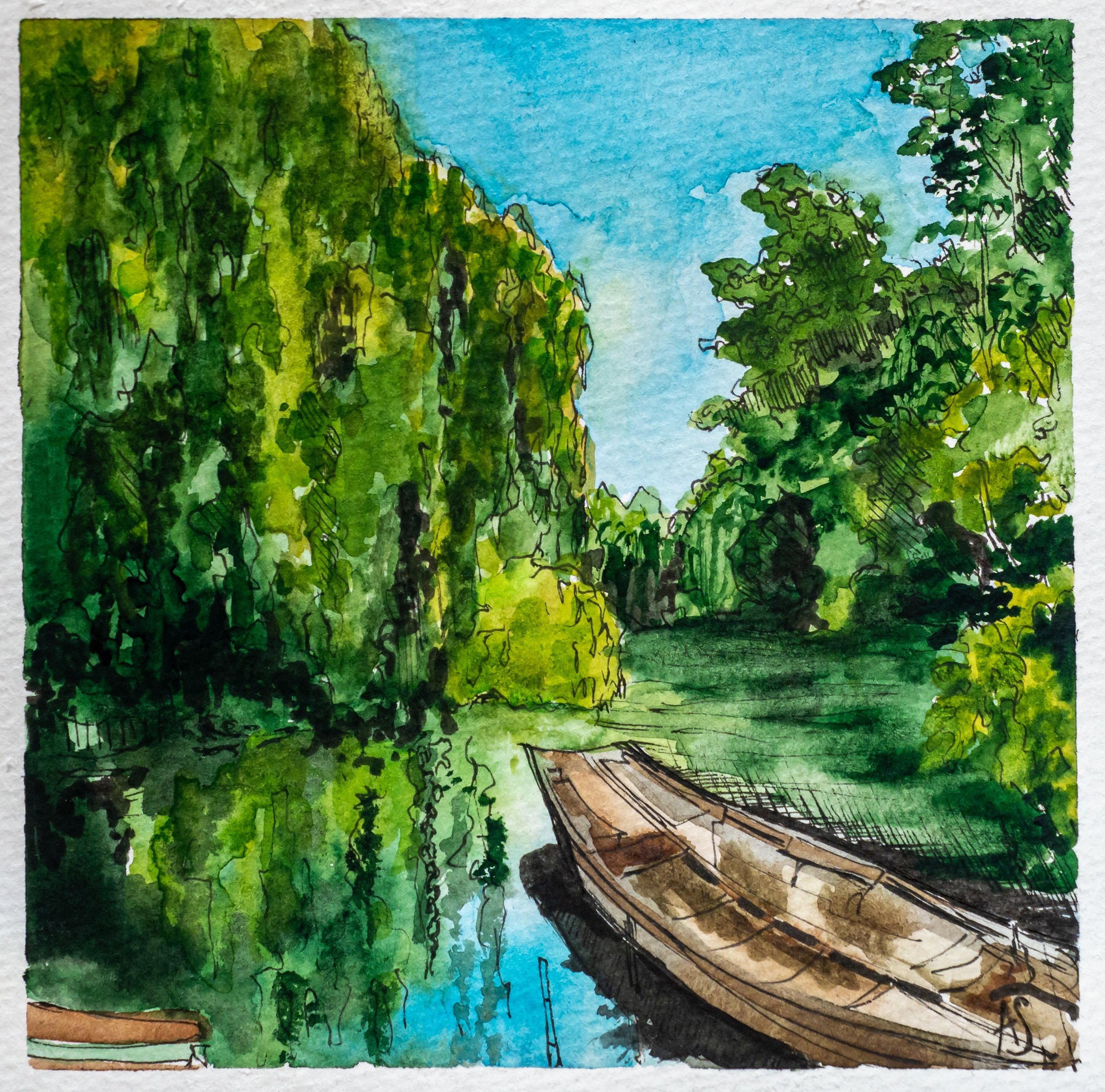 Urban views. Angelina Sorokopud. Artist in Strasbourg