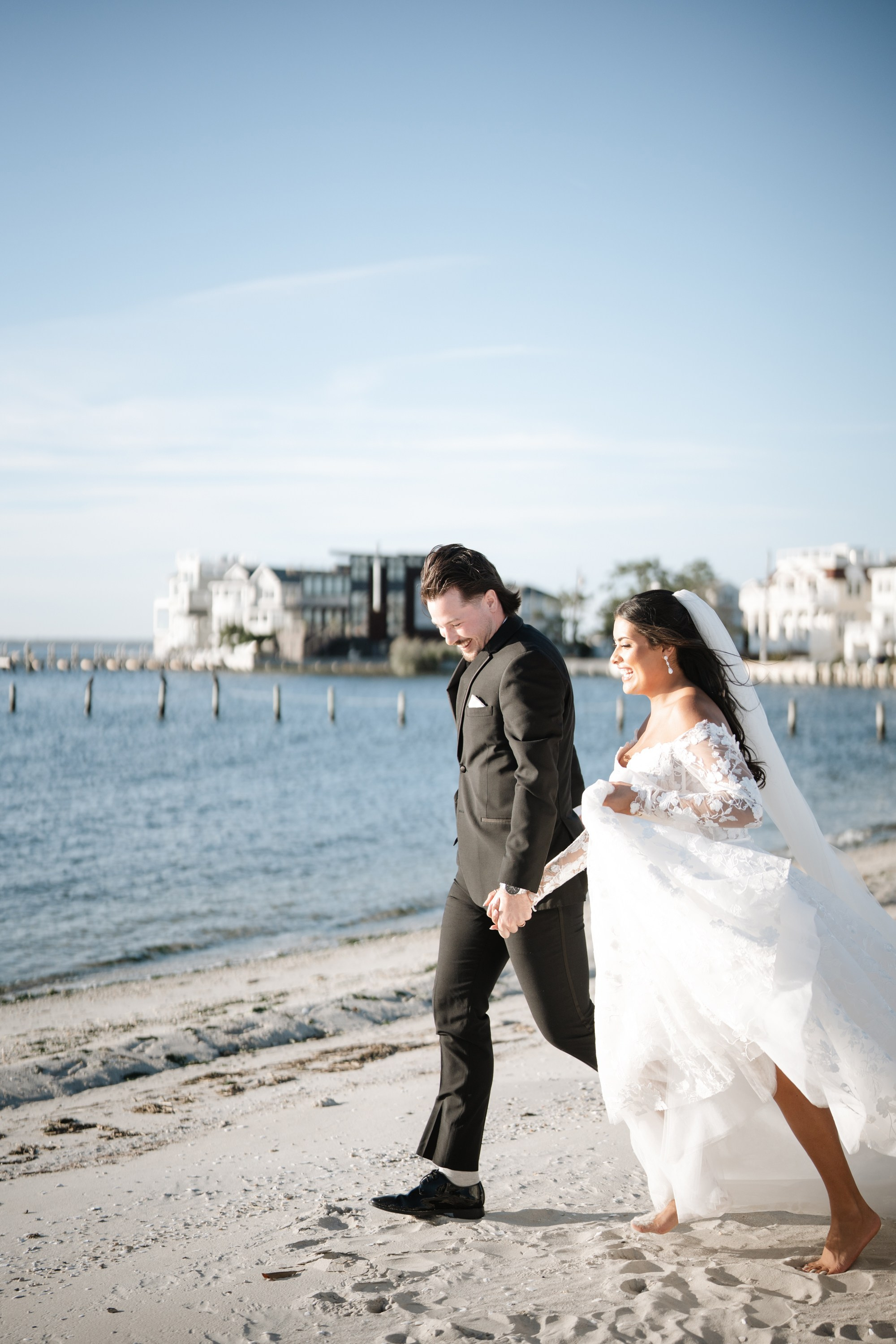 Christina and Ryan’s wedding. Long Beach Island, NJ. Portrait and wedding photographer in New York