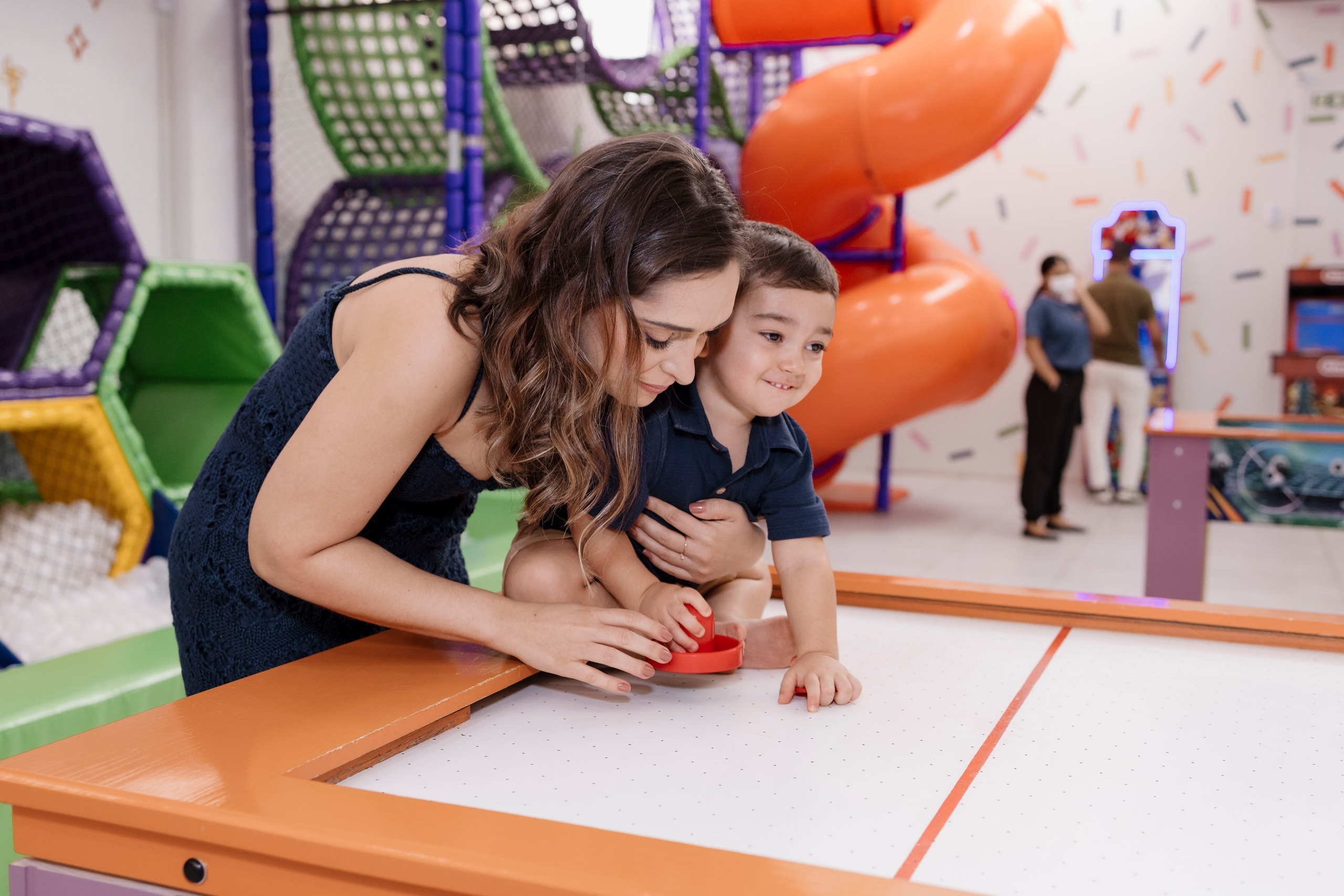 Registro espontâneo da infância na festa de 2 anos