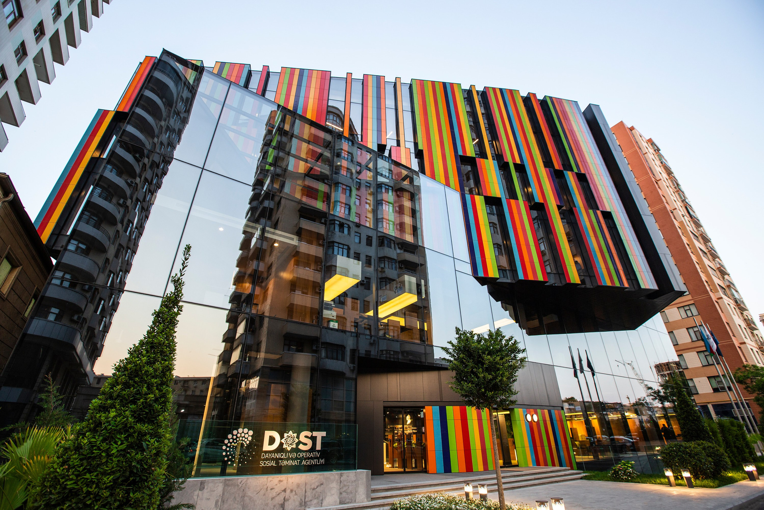 D.O.S.T. municipal building. Elmar Mustafazadeh Photography