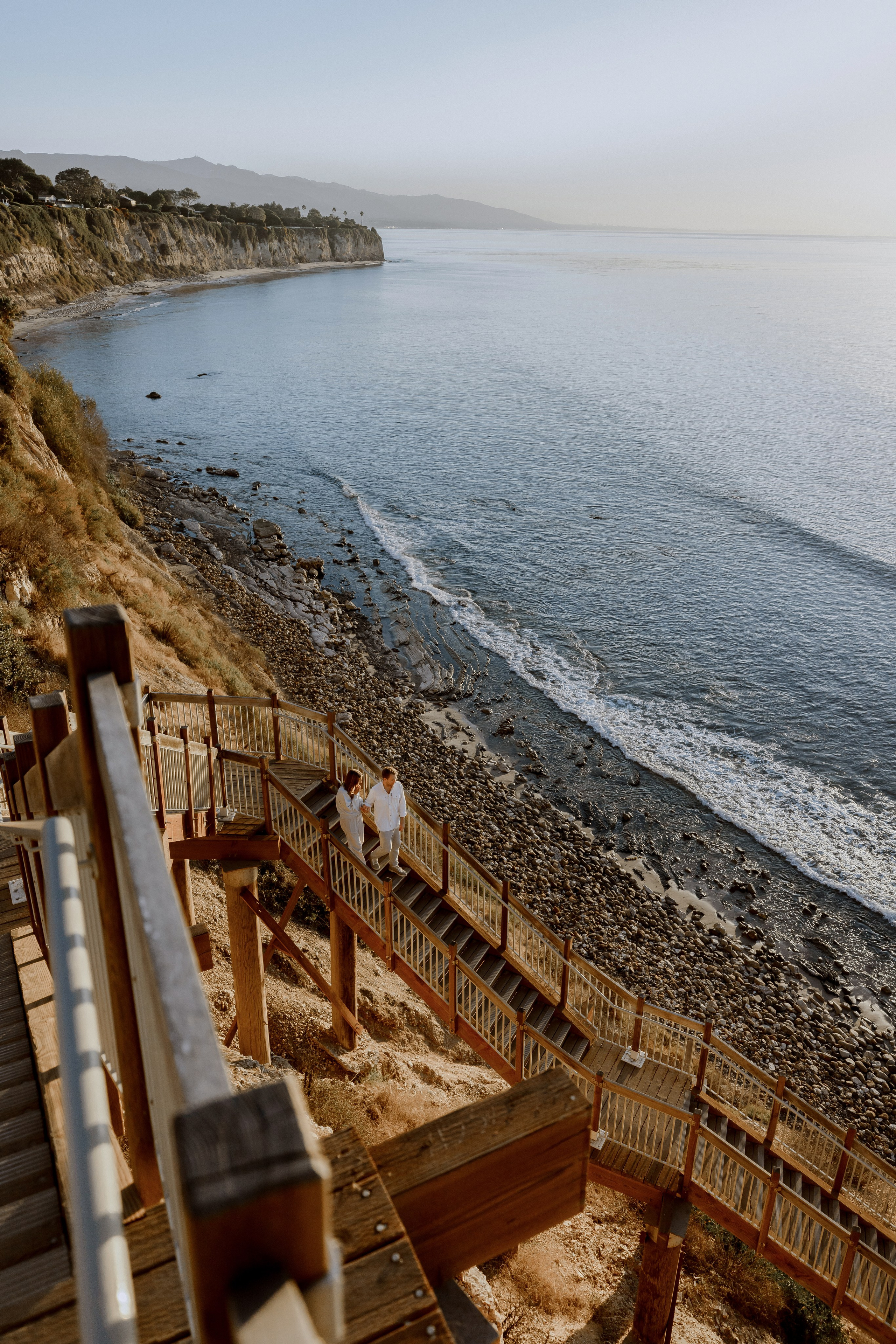 Surprise Proposal at Sunrise at Point Dume, Malibu | Taya Frank. Southern California Family and Couple Photographer