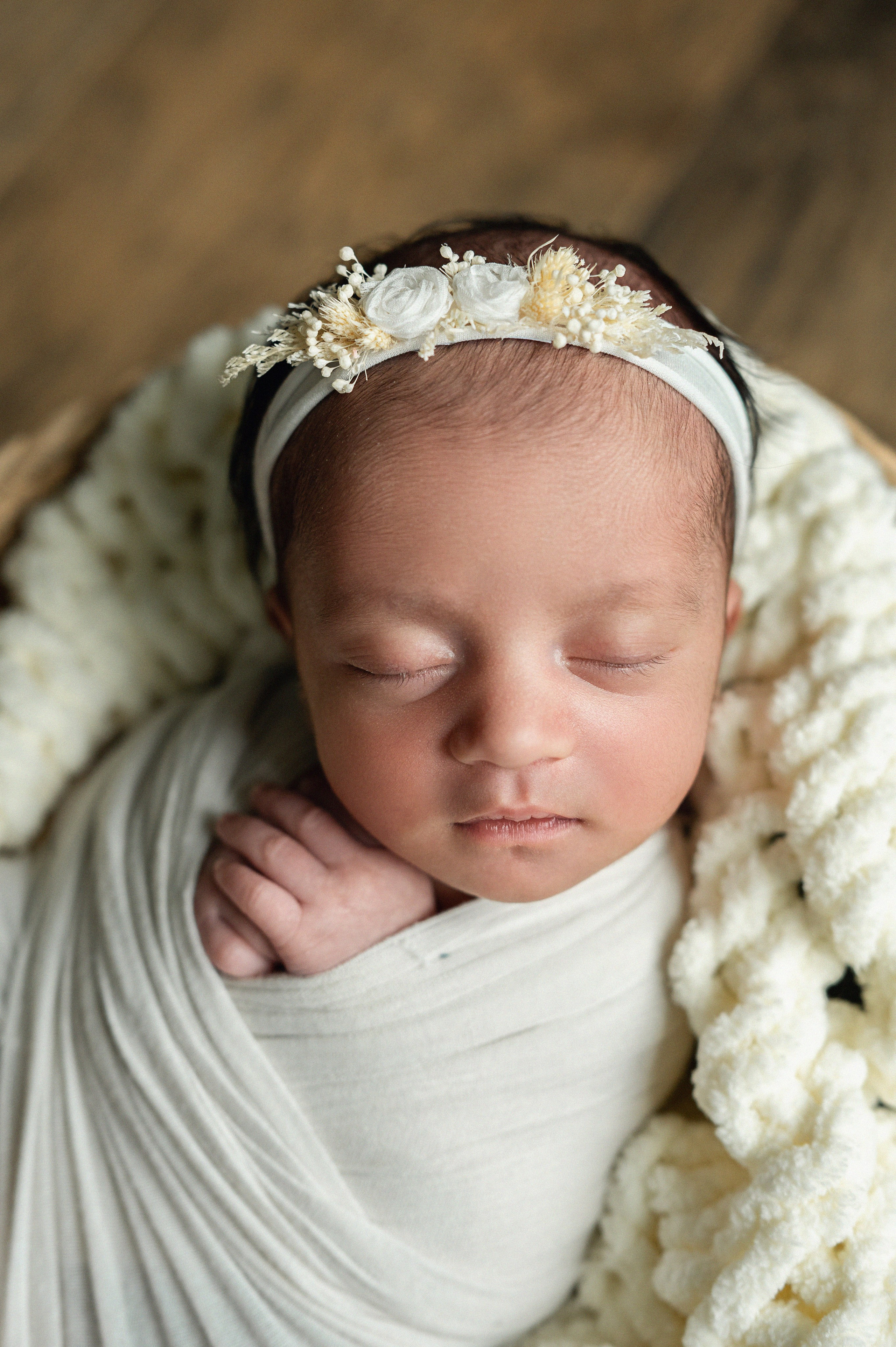 Kashvi 12 days. In-home newborn photography Raleigh & area Katya Kulikova