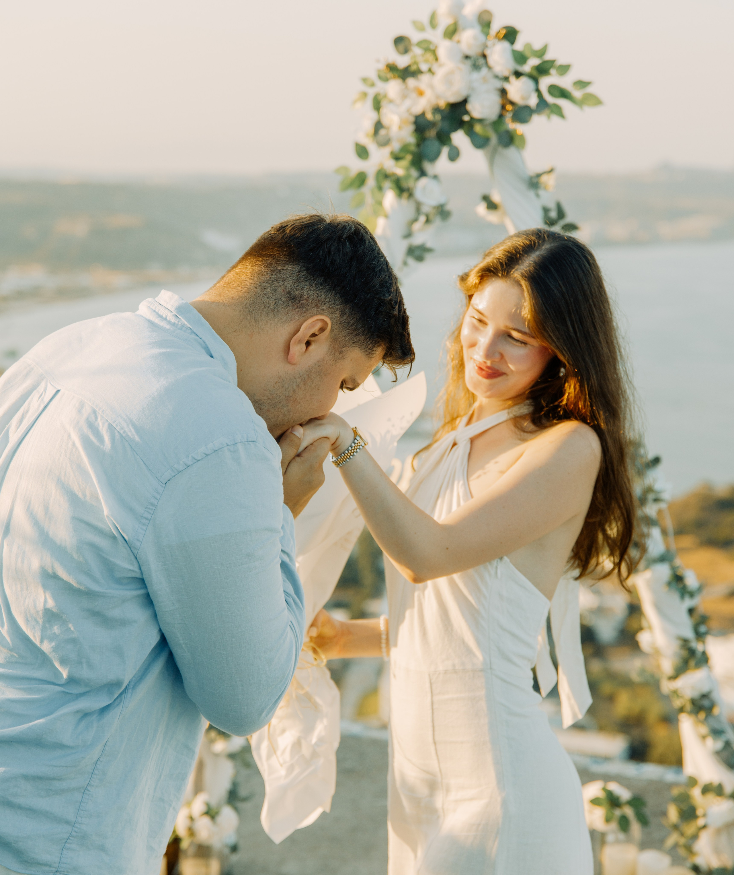 Nelee proposal. Portrait and Wedding Photographer Irene Art Photo, based in Greece, Rhodes island