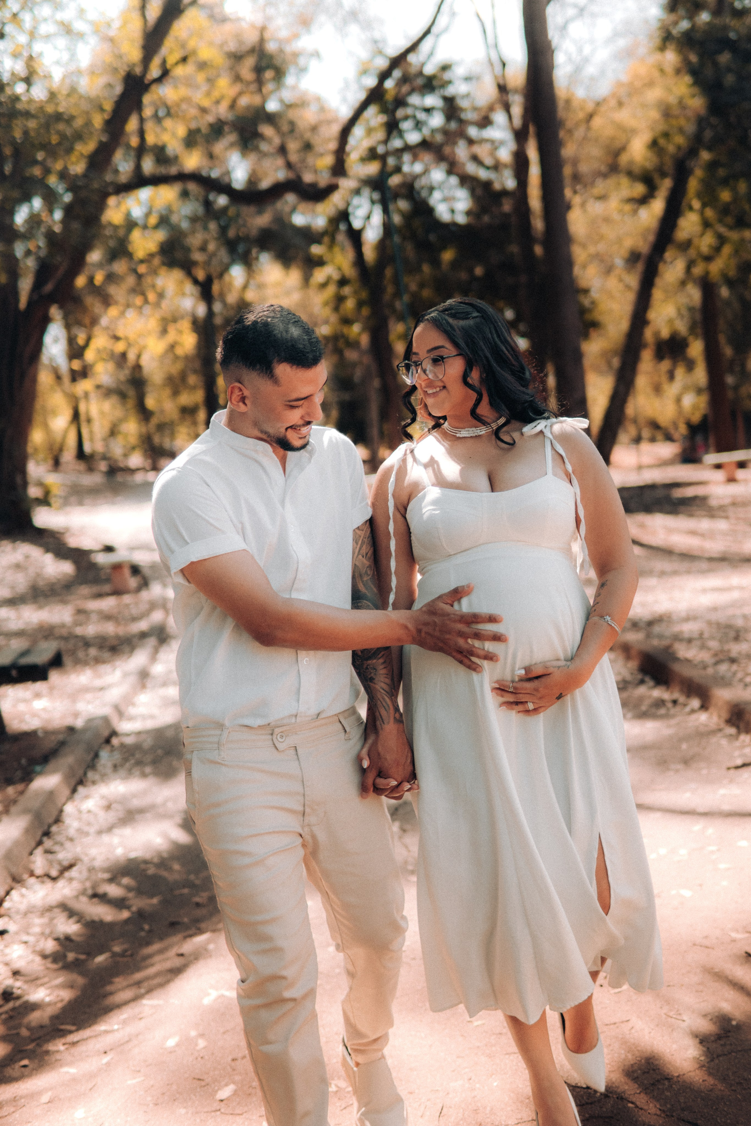 Família e Gestante. Reference Visuals