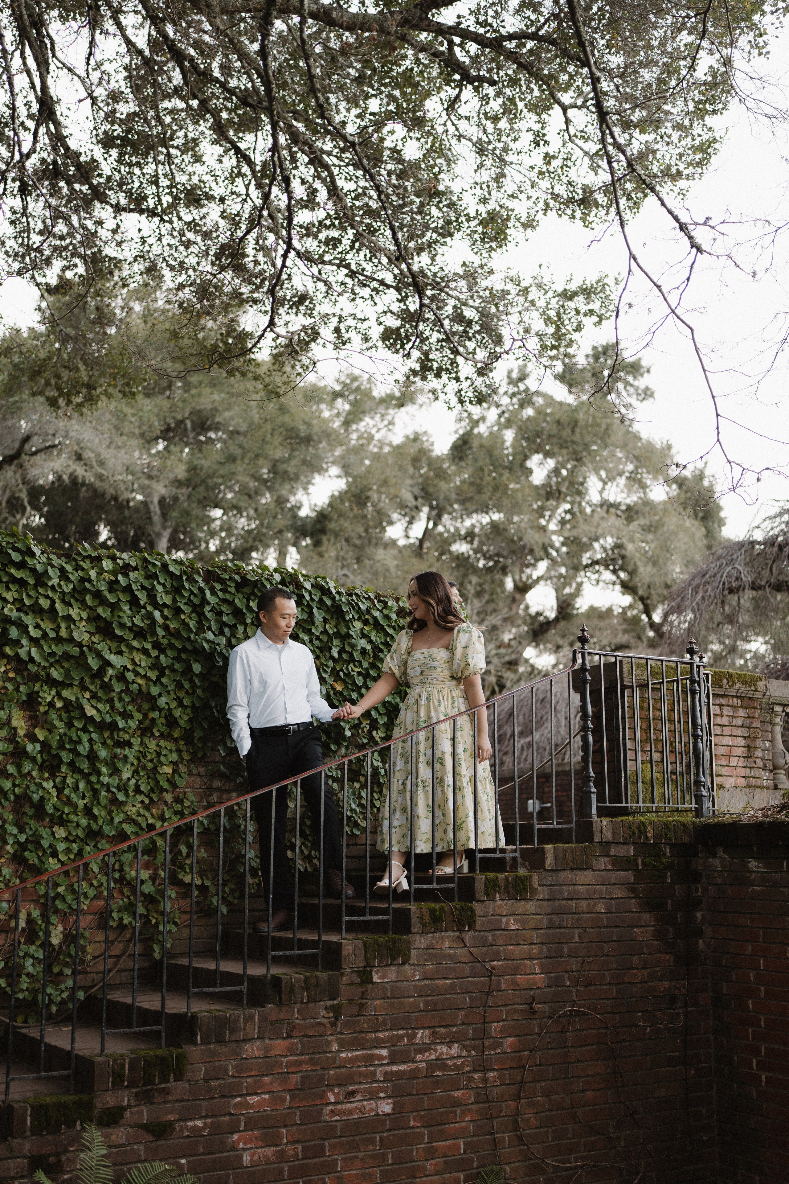 Filoli Historic Garden Engagement Photoshoot. Soulo Photography | San Francisco Bay Area Based Photographer