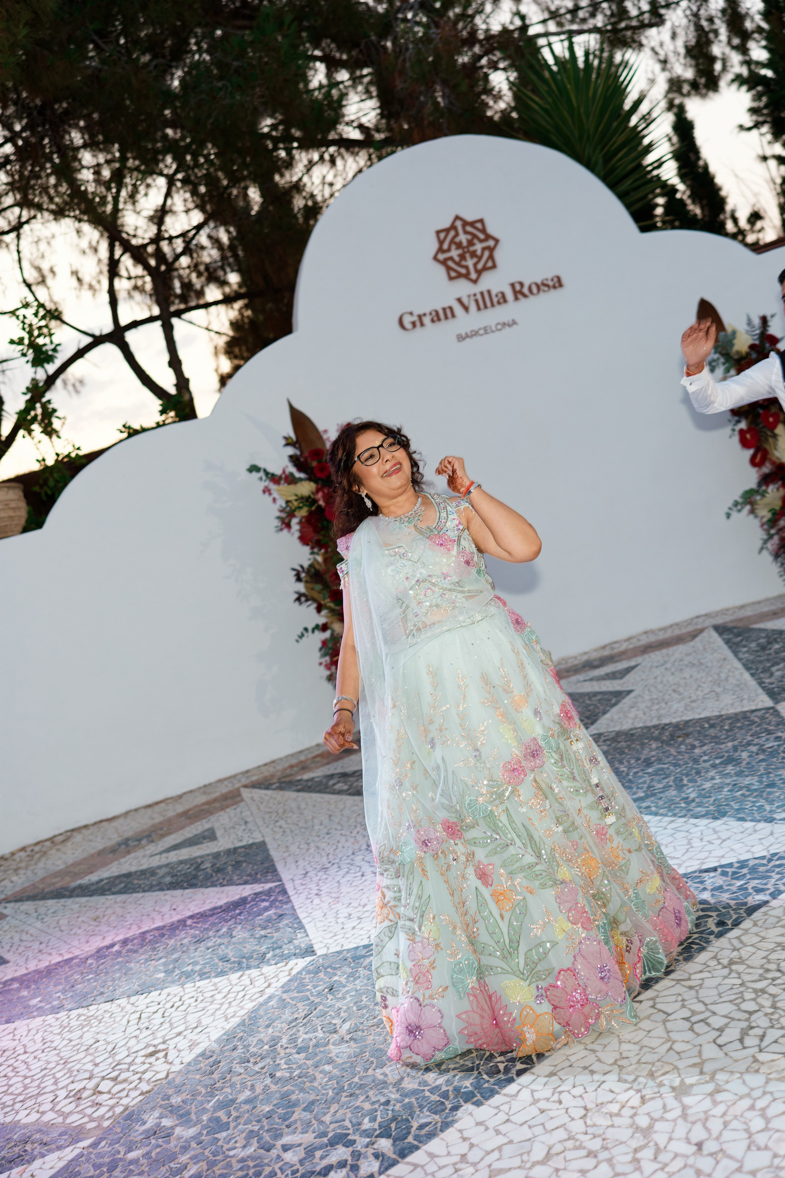 Indian wedding at Gran Villa Rosa, Barcelona