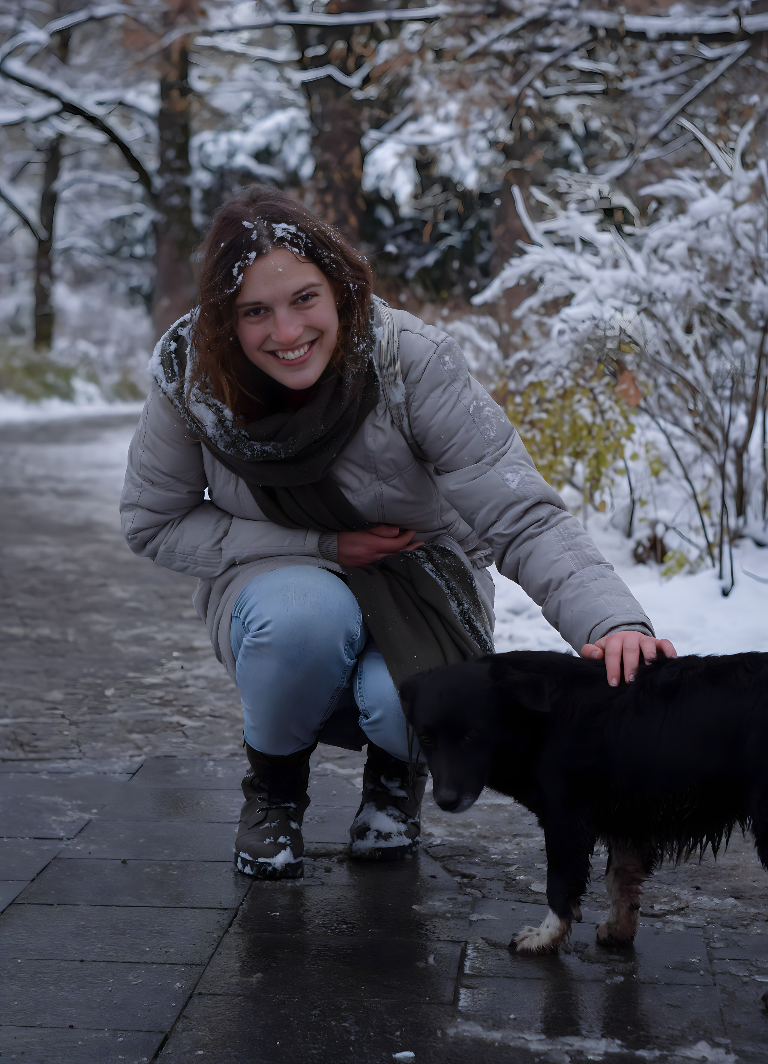 Первый снег в Нови-Саде…. Виктория Федосеенко, фотограф в Сербии