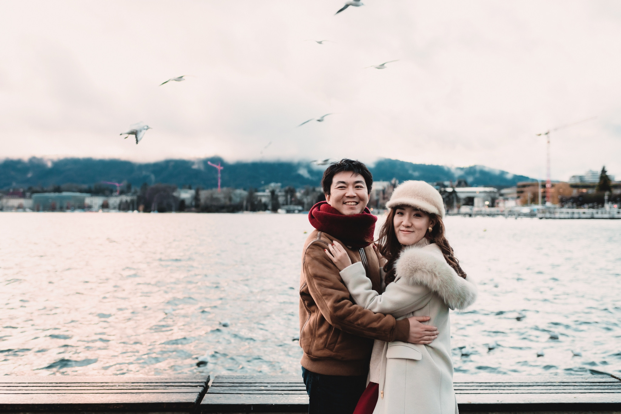 XINSE + XUHAI FAIRYTALE ENGAGEMENT | ZÜRICH AND RAPPERSWIL-JONA, SWITZERLAND. HOME
