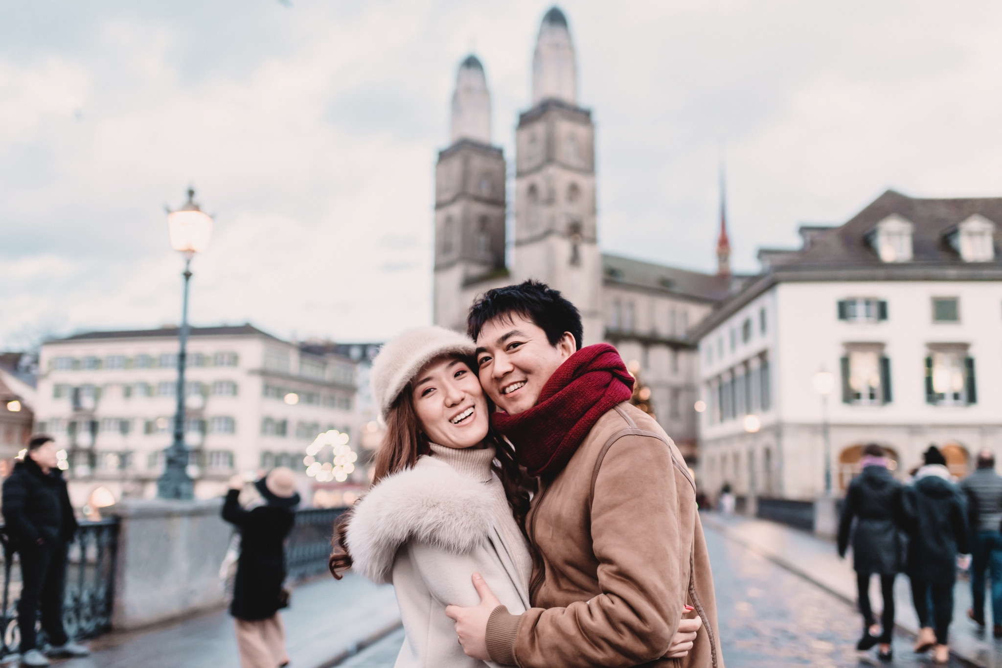 XINSE + XUHAI FAIRYTALE ENGAGEMENT | ZÜRICH AND RAPPERSWIL-JONA, SWITZERLAND. HOME