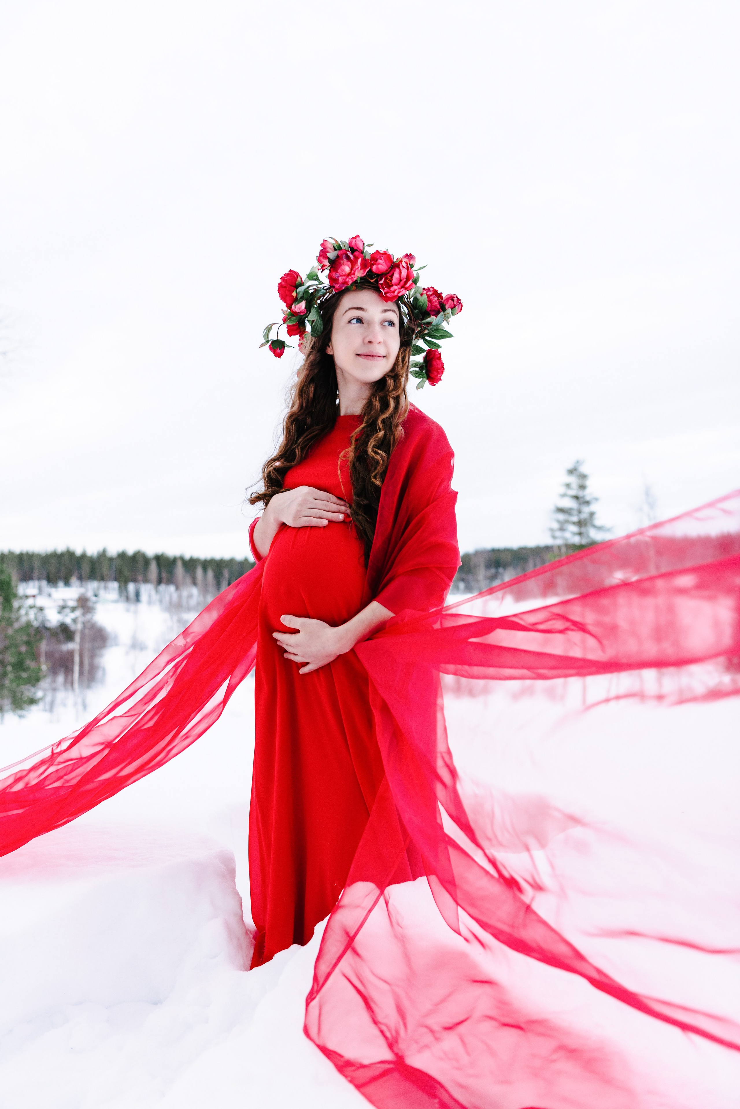 Gravidfotografering. Family and portrait photographer Natalja Biteniece