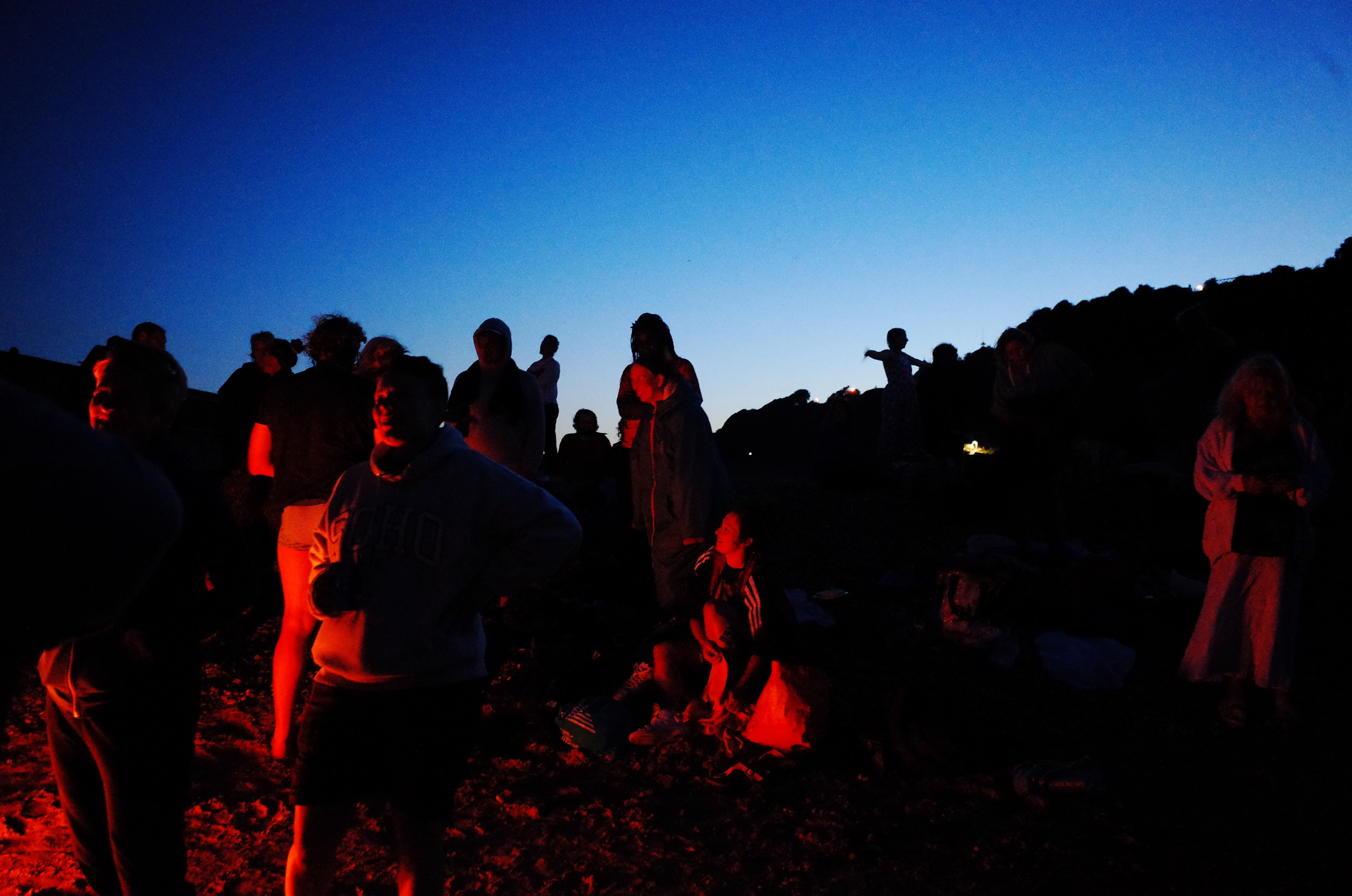 Full Moon Fire. Victoria Dini. Art photography in London / Folkestone, UK