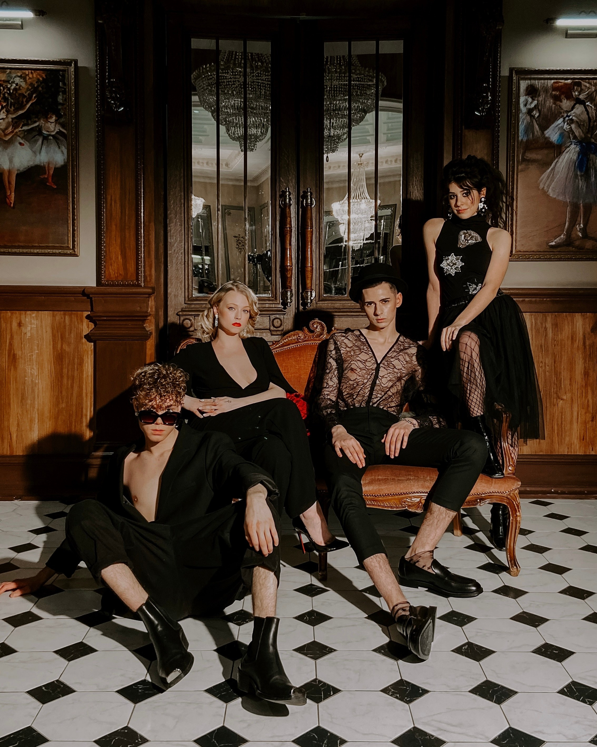 Personal shooting. Stylist