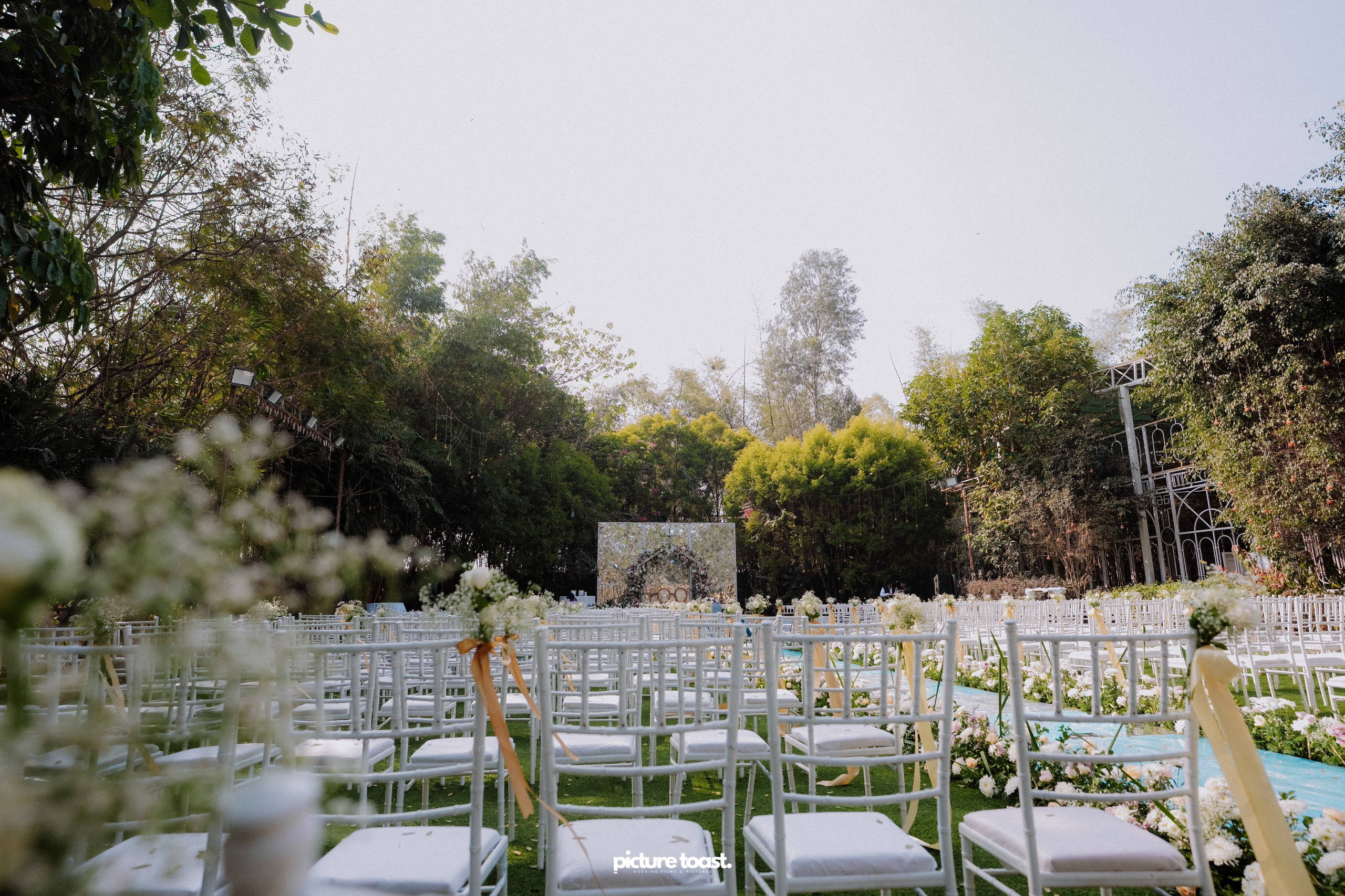 Blessing of Rajiv & Aashna. Fine art Wedding Photographers in India & Canada