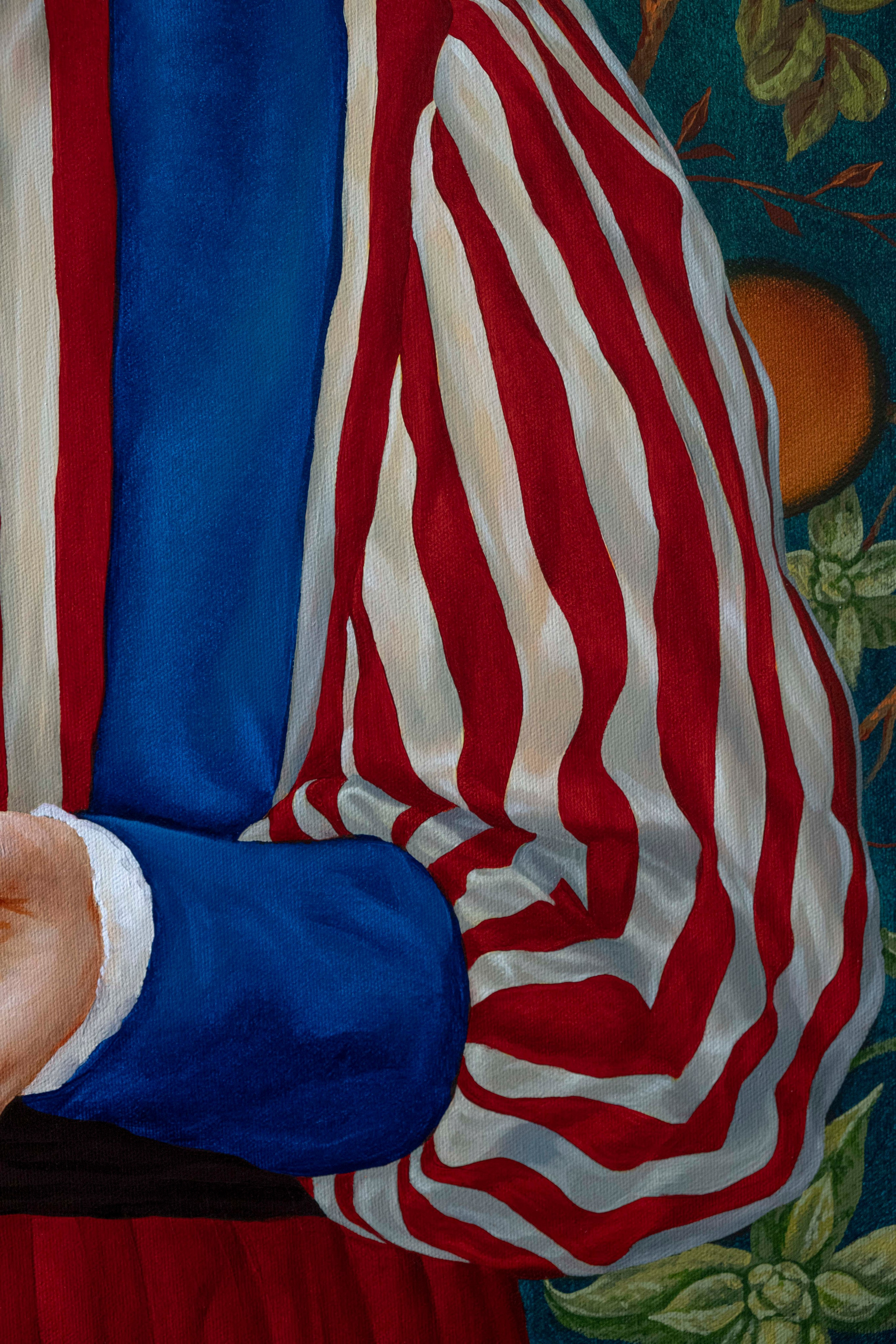 Portrait with an Apple. ELEN BEZHEN