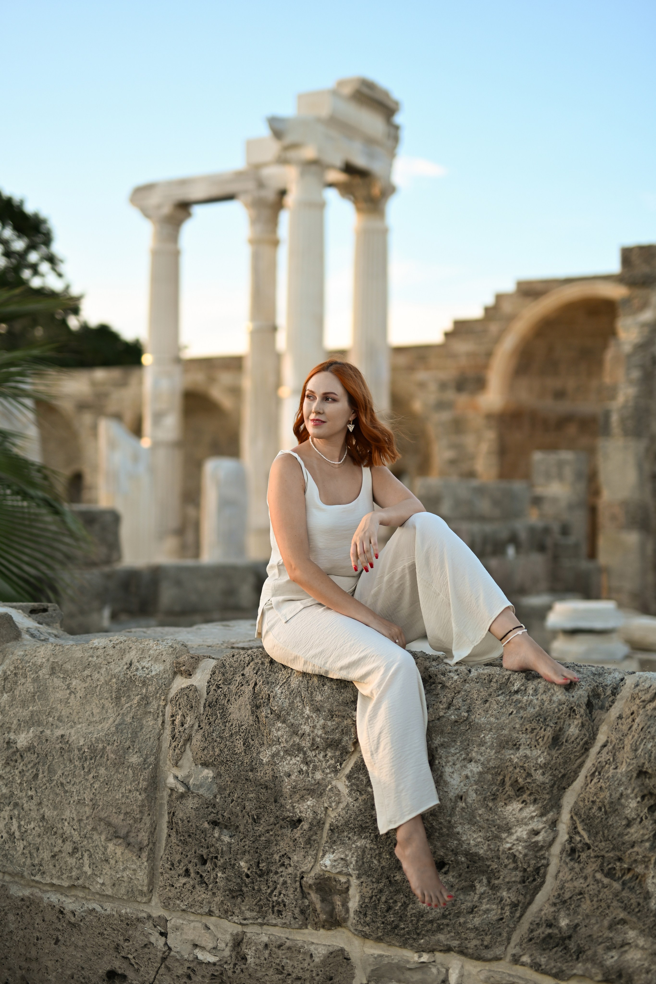 Античный Сиде. Фотограф в Алании (Аланье), Сиде, Манавгате. Турция