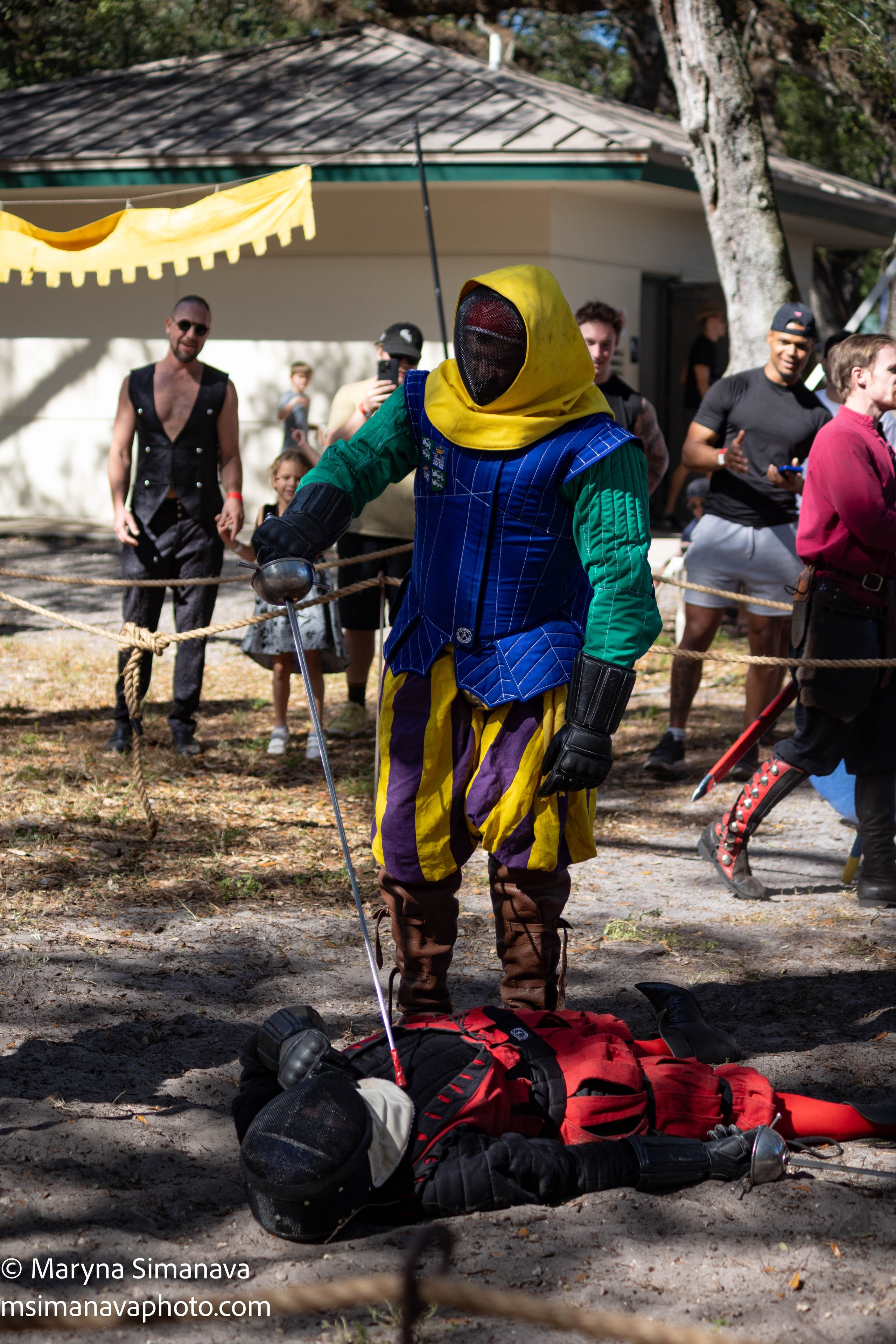 Camelot Days 2025: Medieval Festival in Hollywood, Florida. Portrait and graduation photographer Marina Simanava