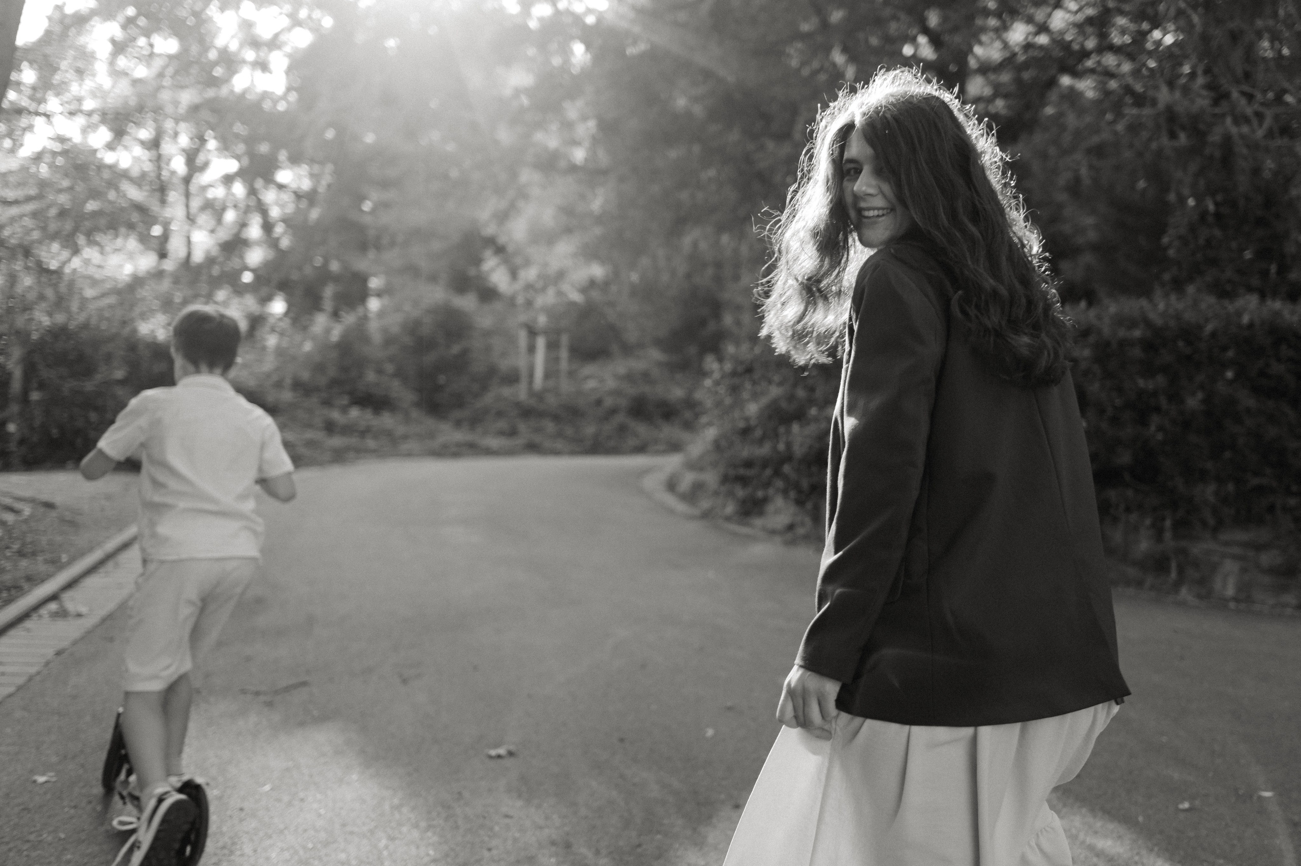 Lena, Andrey i samokat