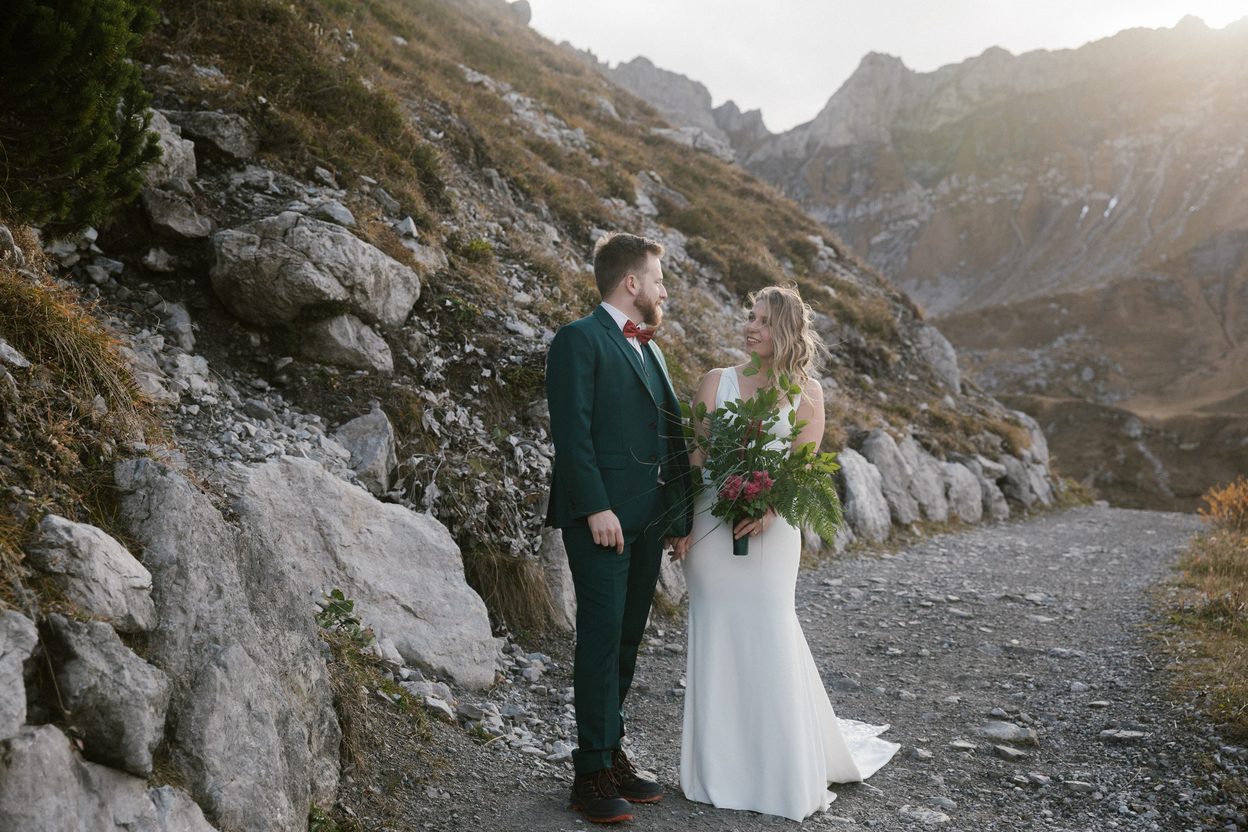 After Wedding Lünersee & Weißensberger Kapelle | Hochzeitsfotografie. Hochzeitsfotograf Bodensee & Allgäu | Liliana Berkut