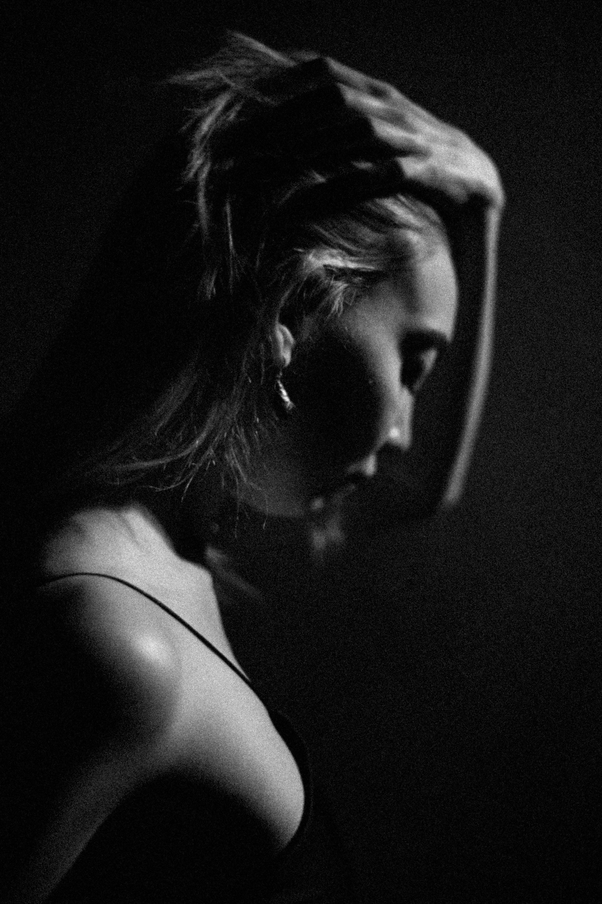 Nika. BNW Around Photography