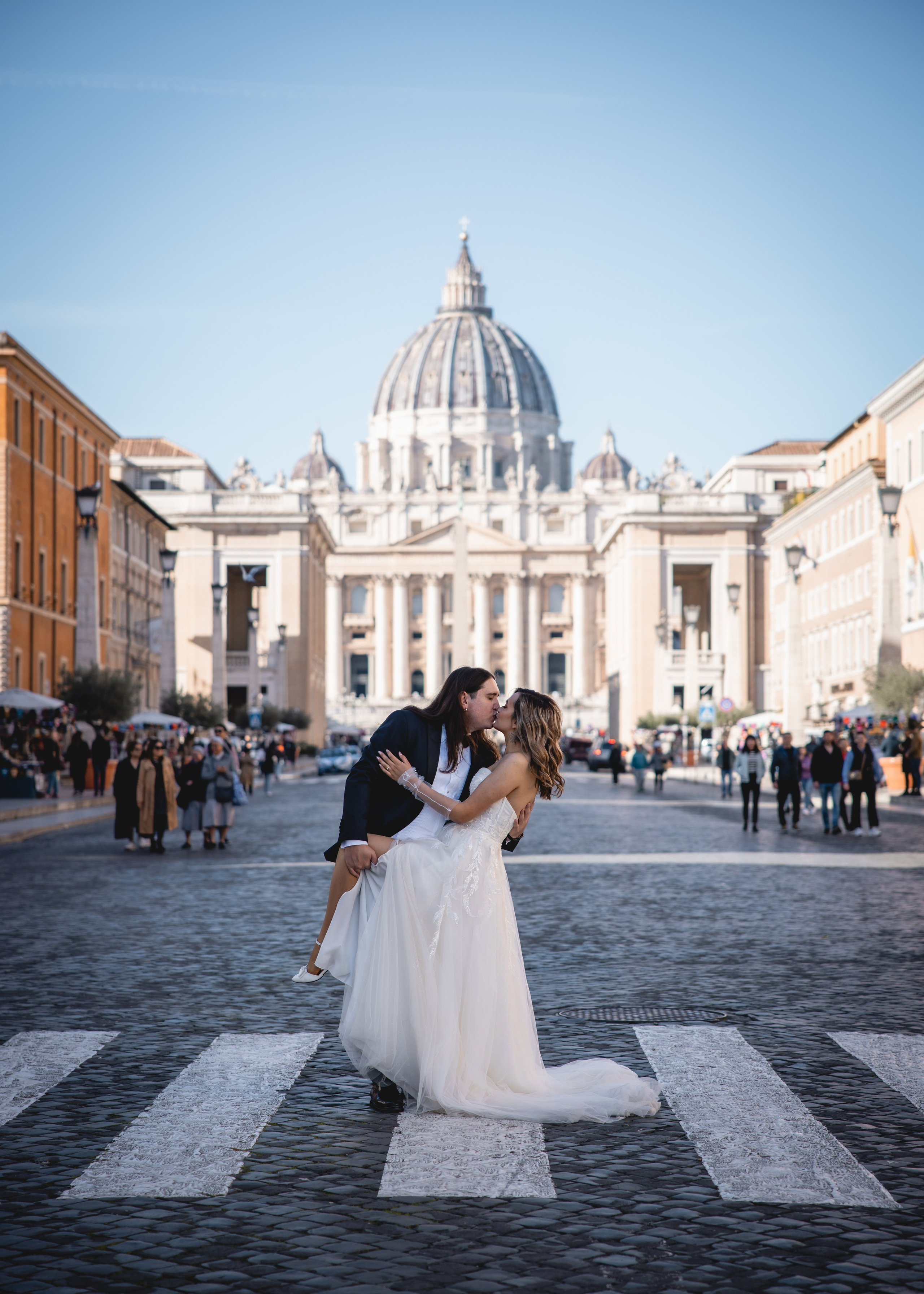 Wedding in Roma. Professional wedding photographer in Copenhagen, Denmark — Julia Byron