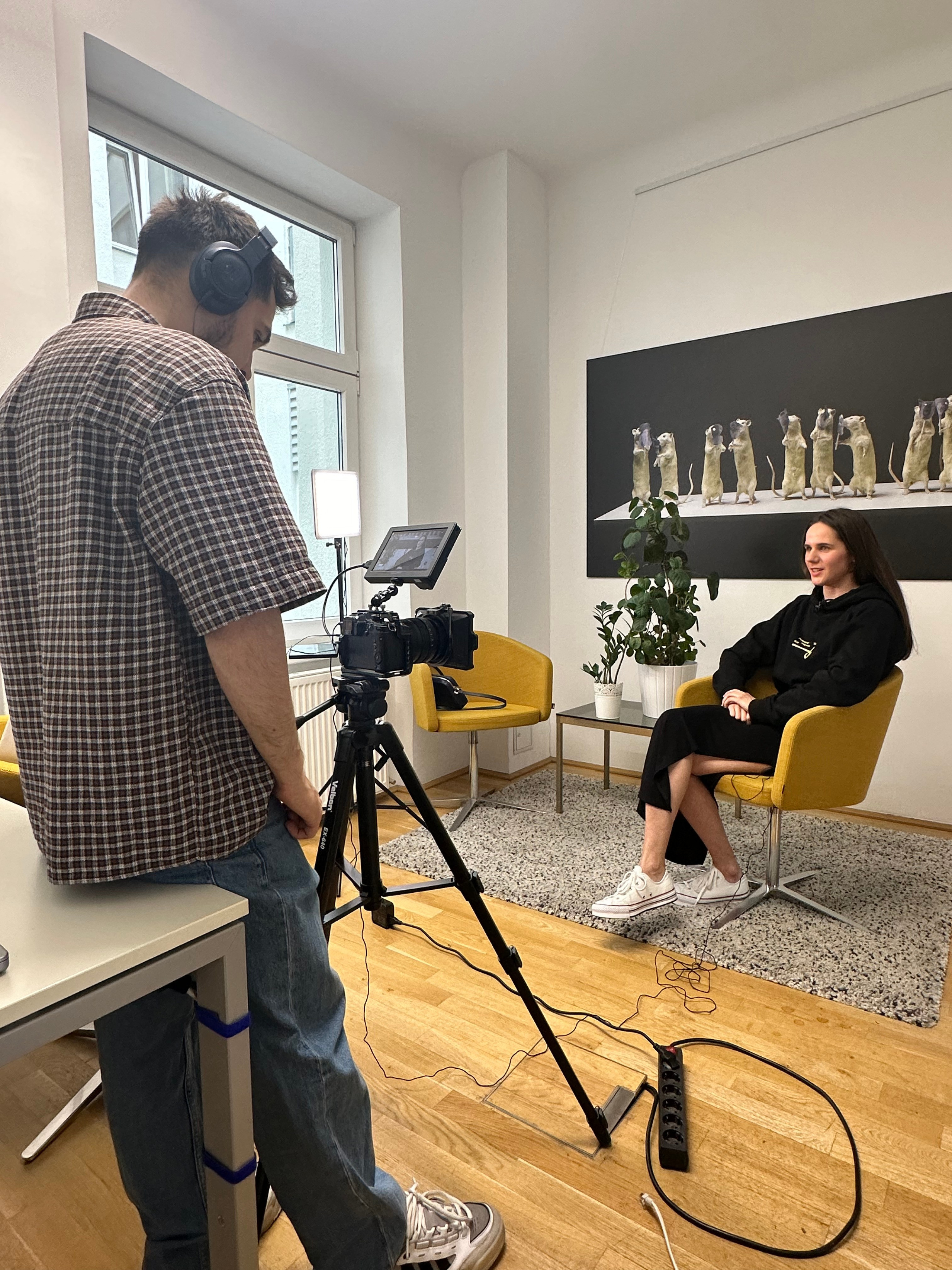 Behind the Scenes — How We Work. Video production and videography services in Vienna