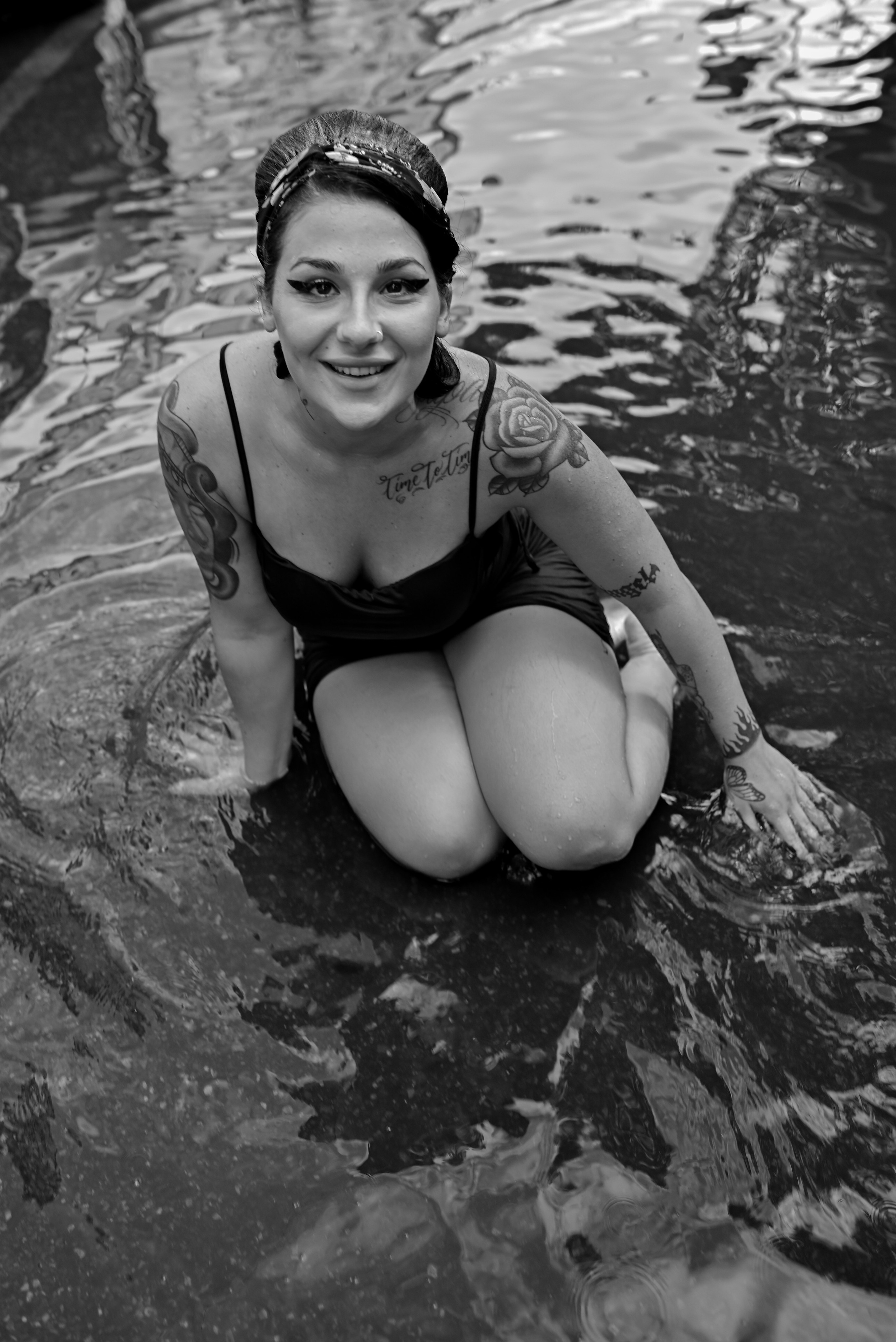 Scatti per far andare l’acqua di traverso all’ex